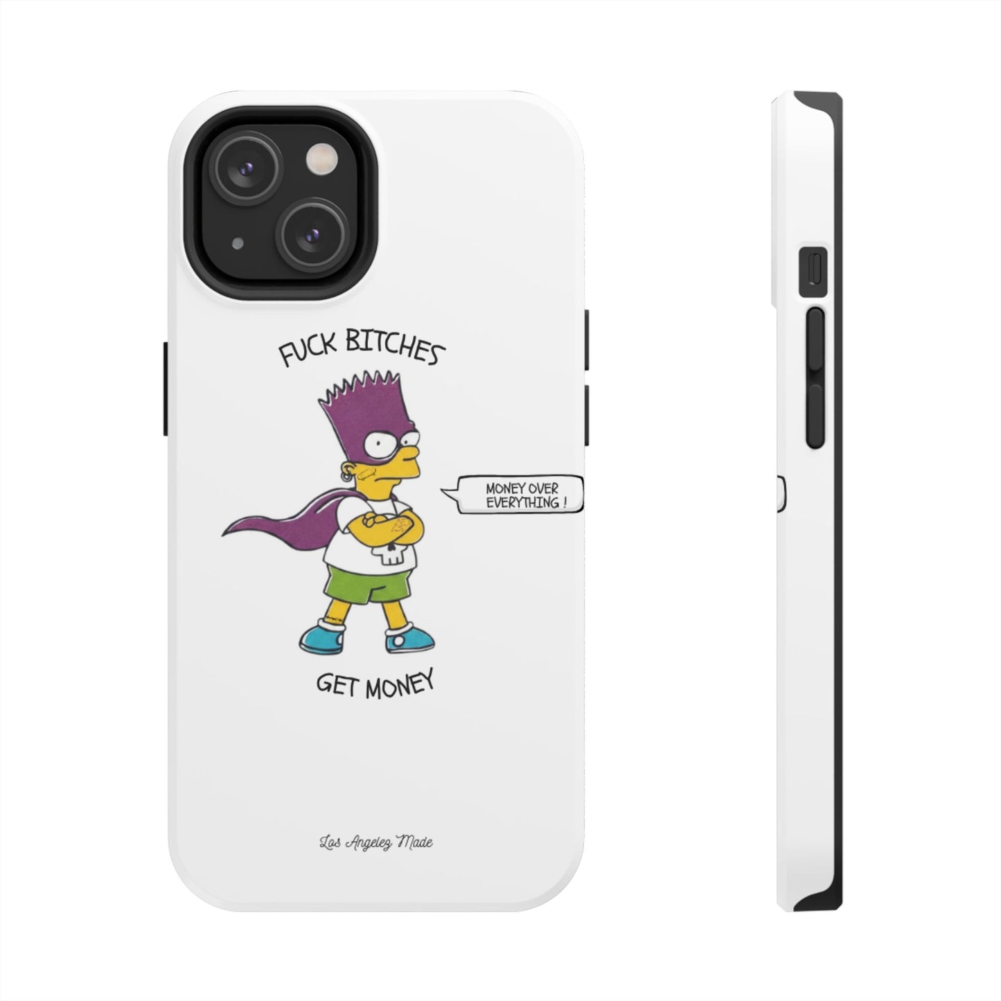 Los Angelez Made x Bart Get Money Tough Phone Case
