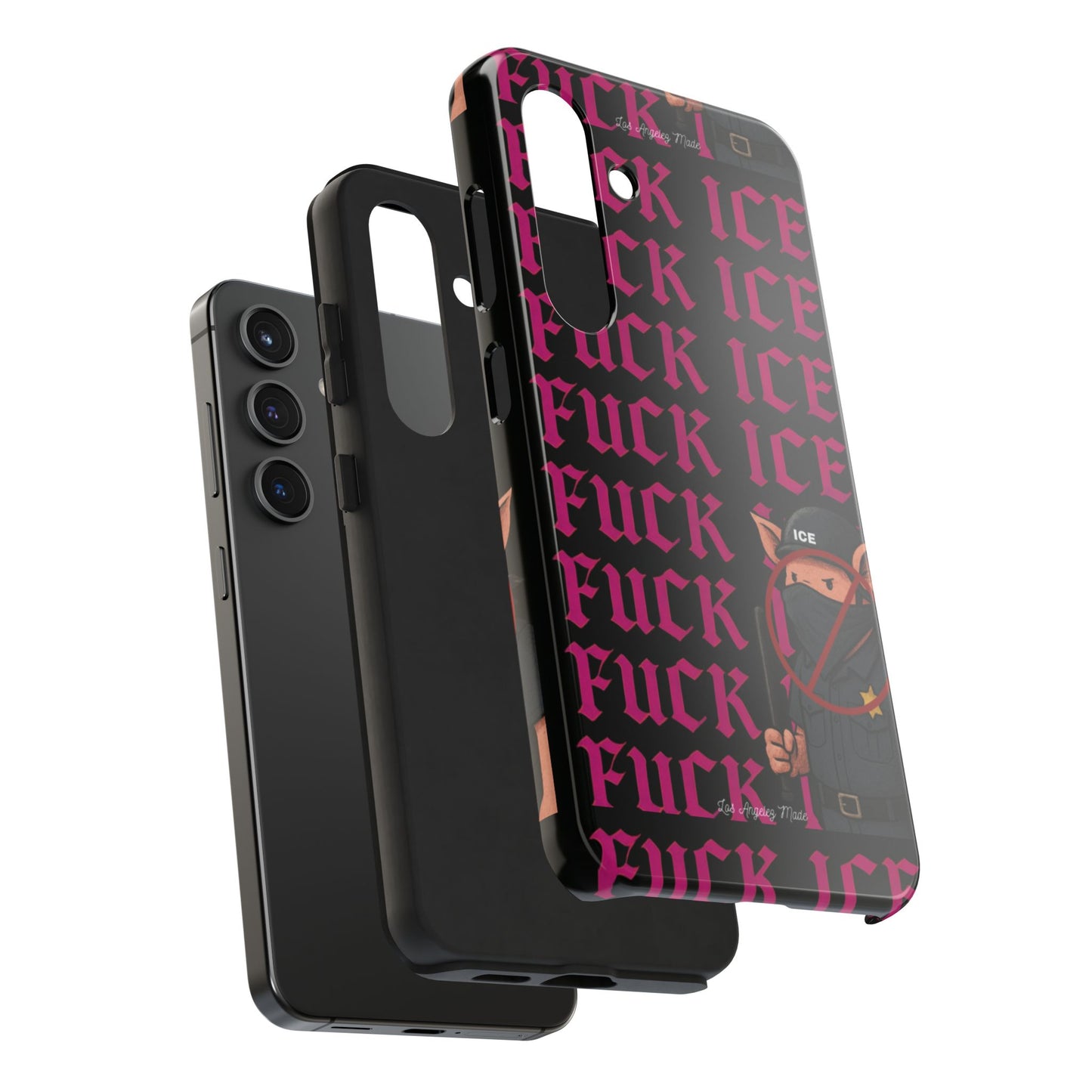 Los Angelez Made x F*ck ICE Tough Phone Case