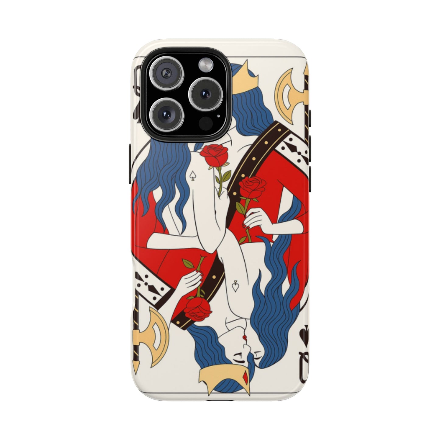 Los Angelez Made x Two Queens Card Tough Phone Case