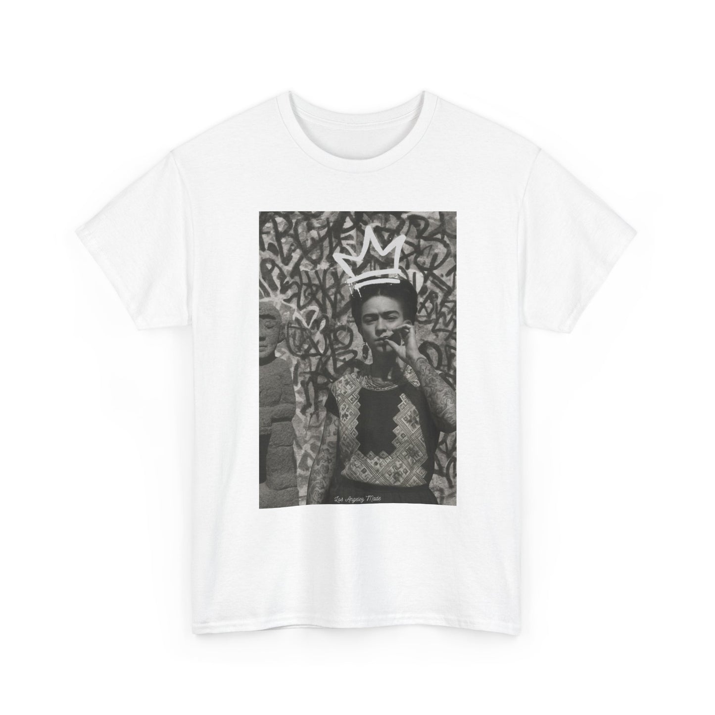 Los Angelez Made x Queen Frida Kahlo Unisex Heavy Cotton T-Shirt