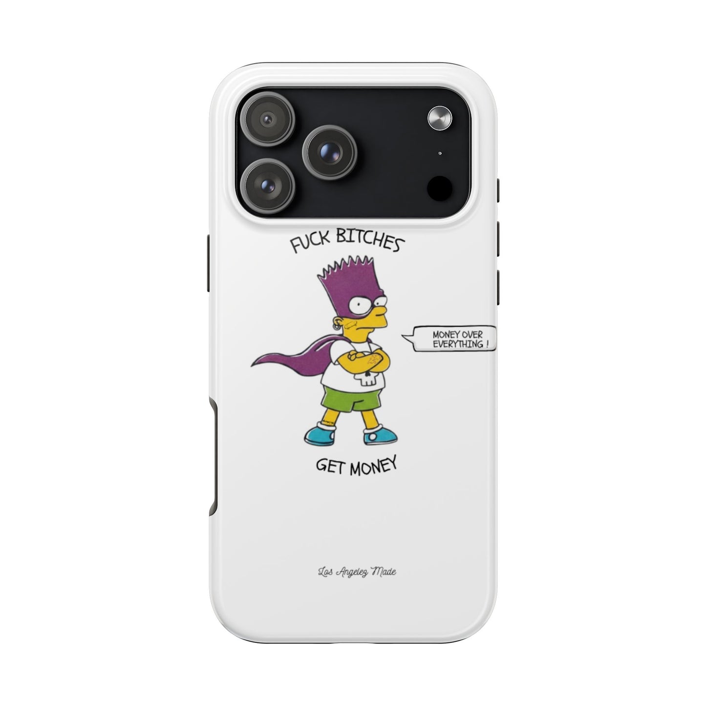 Los Angelez Made x Bart Get Money Tough Phone Case