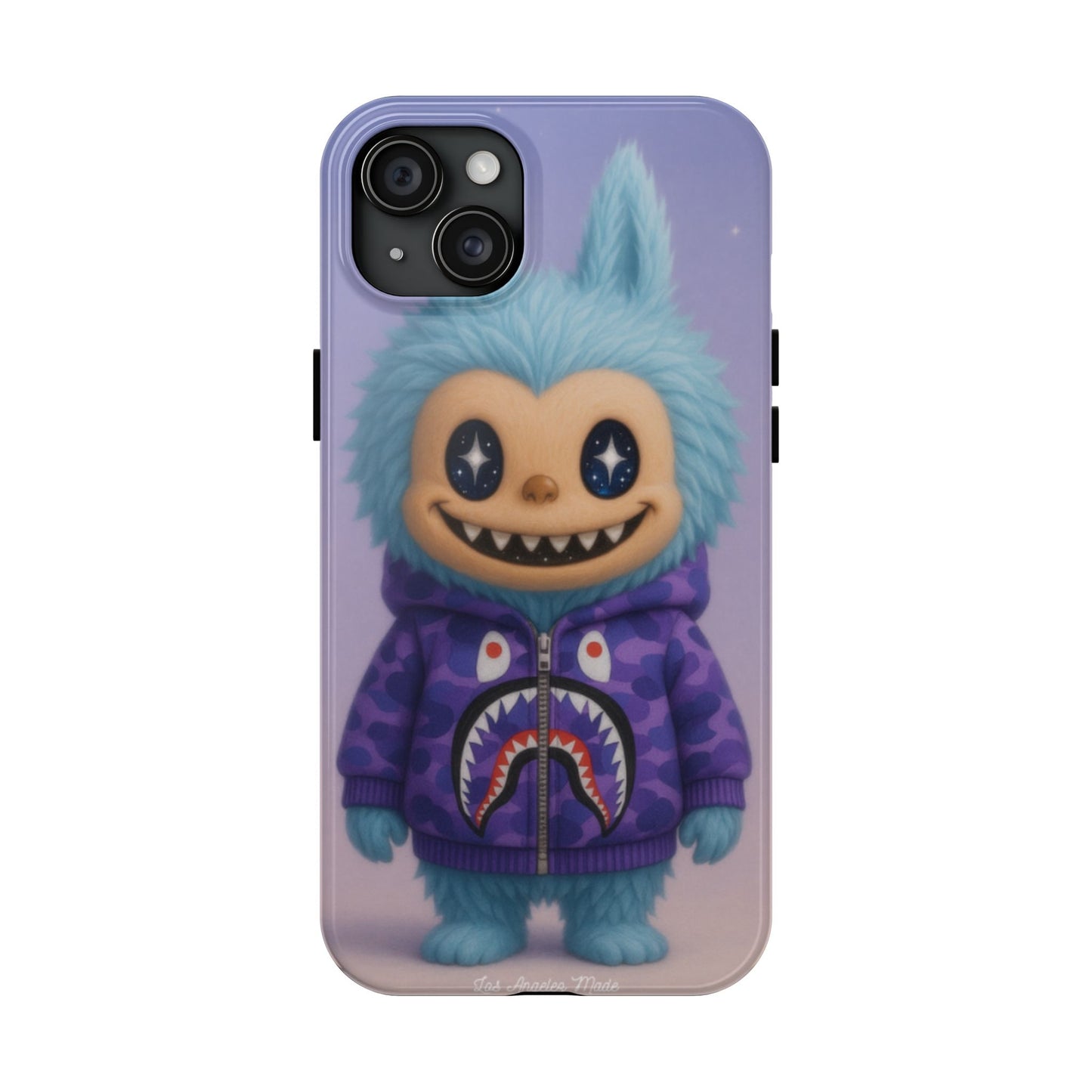 Los Angelez Made x Labubu BAPE Hoodie Tough Phone Case