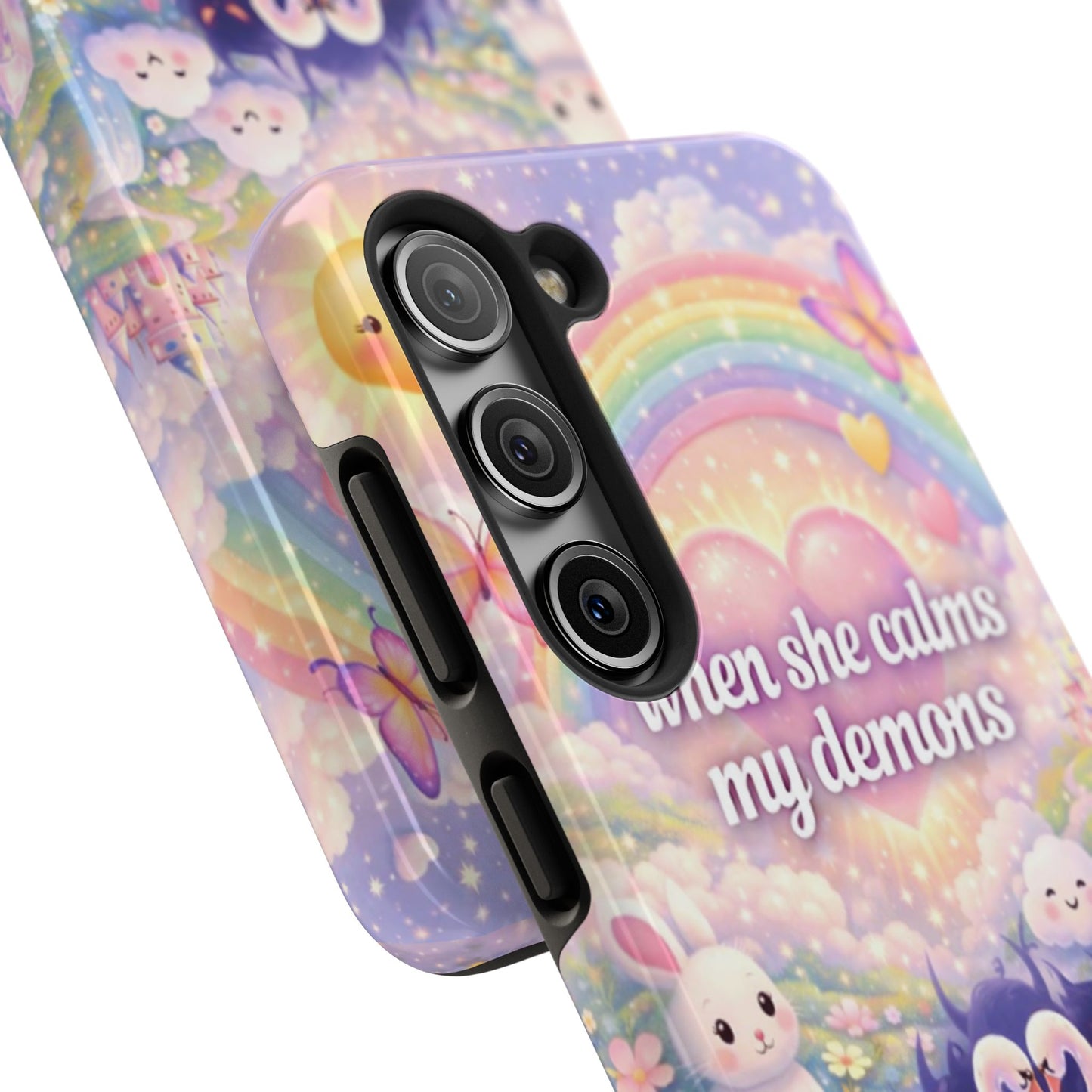 Los Angelez Made x ''When She Calms My Demons'' Tough Phone Case