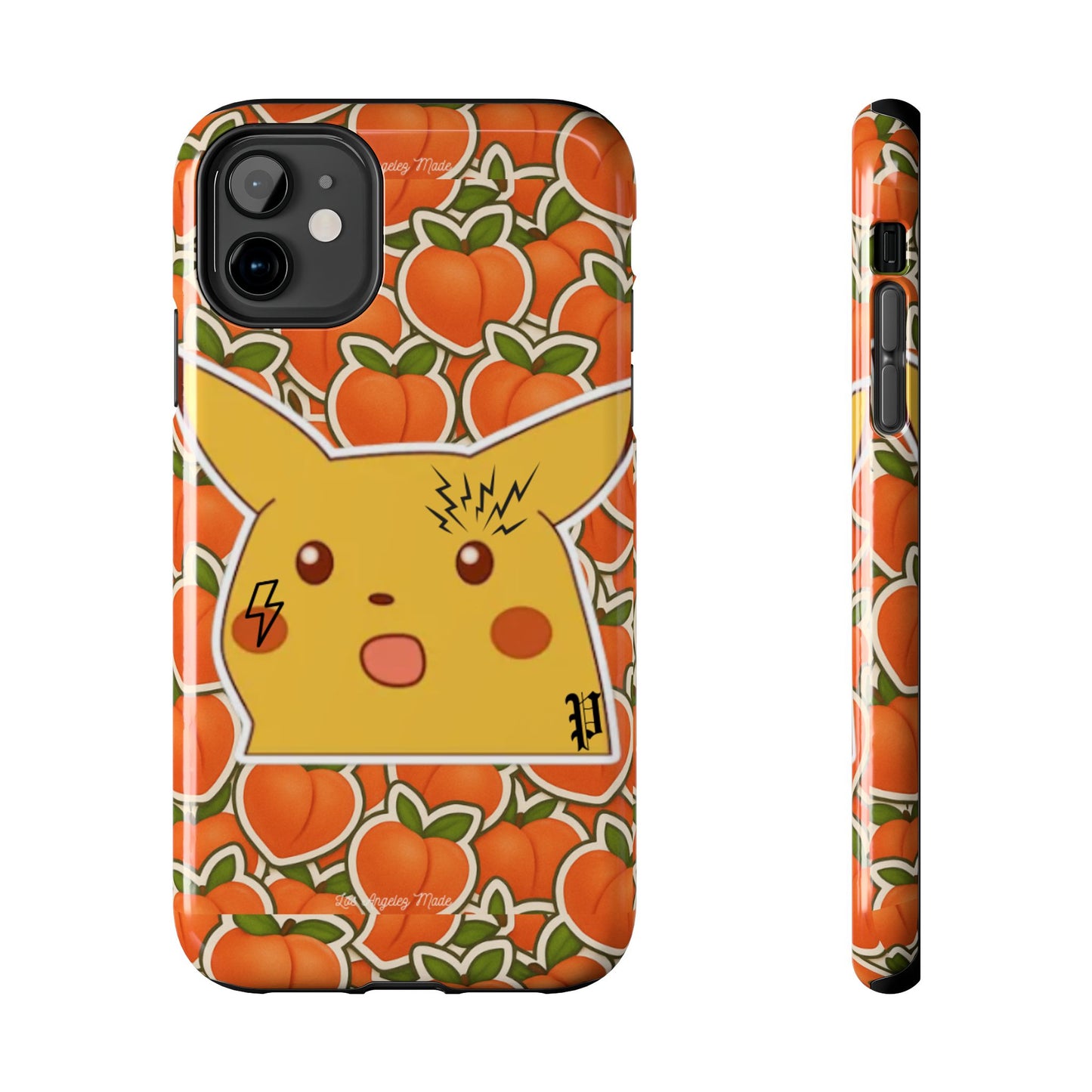 Los Angelez Made x Shocked Pika Peach Tough Phone Case