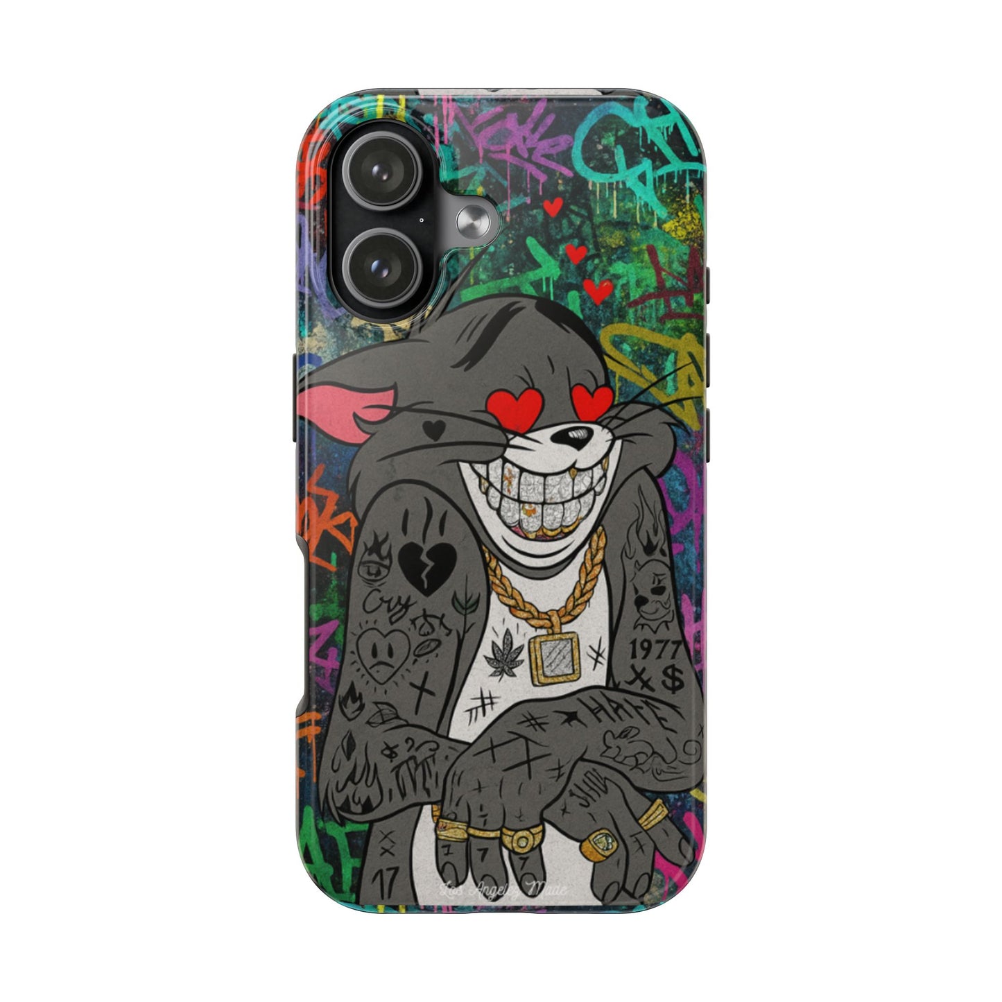 Los Angelez Made x Tom In Love Tough Phone Case