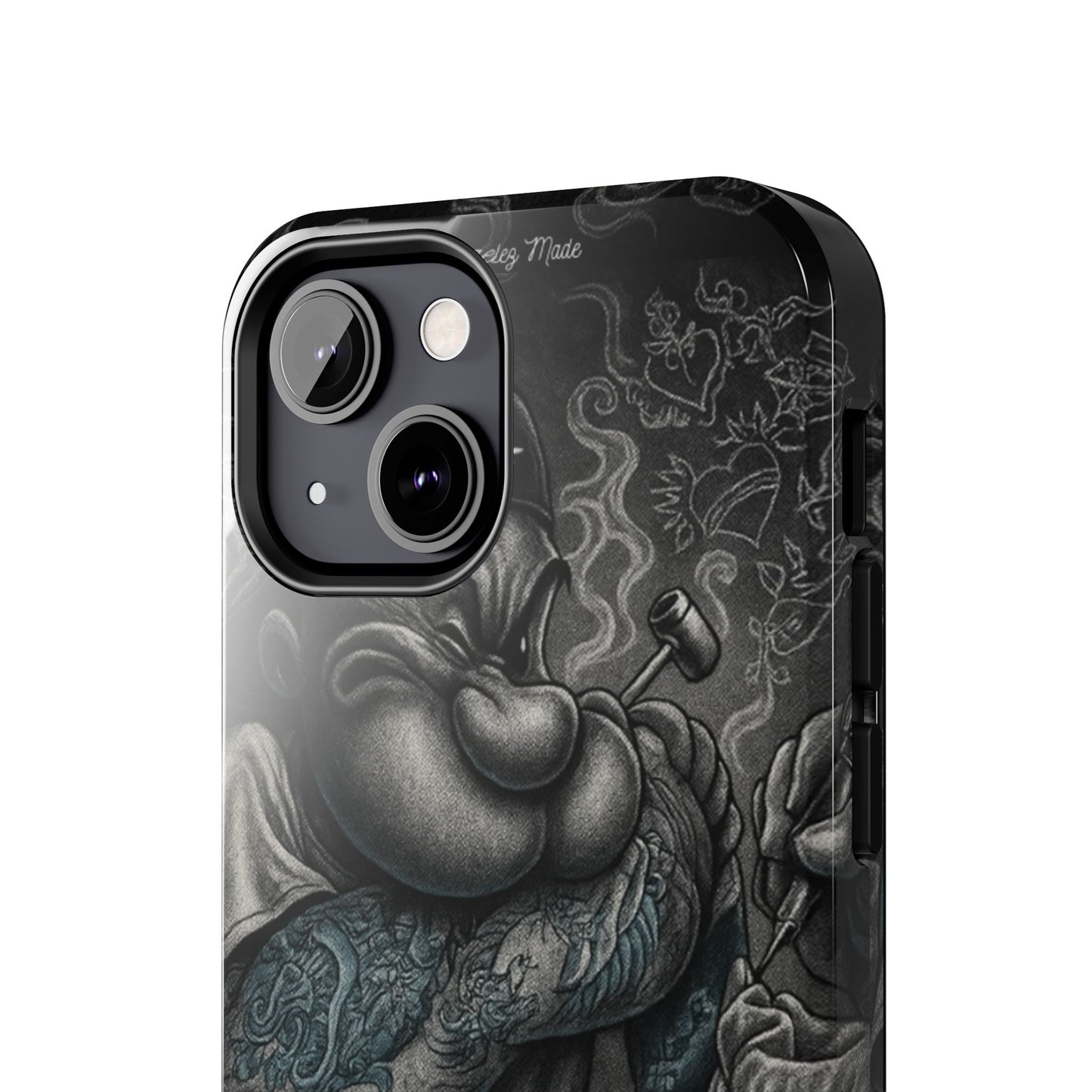 Los Angelez Made x Popeye Getting Tatted Tough Phone Case