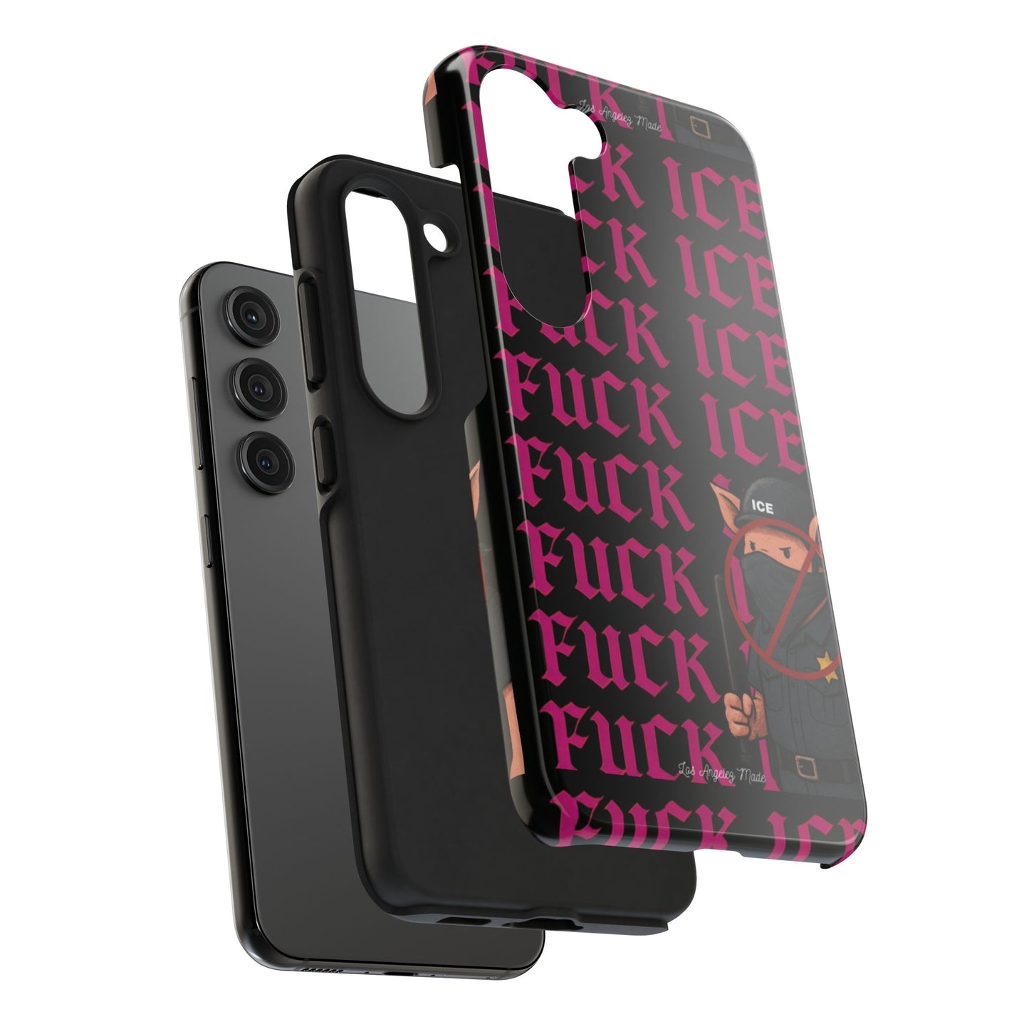 Los Angelez Made x F*ck ICE Tough Phone Case