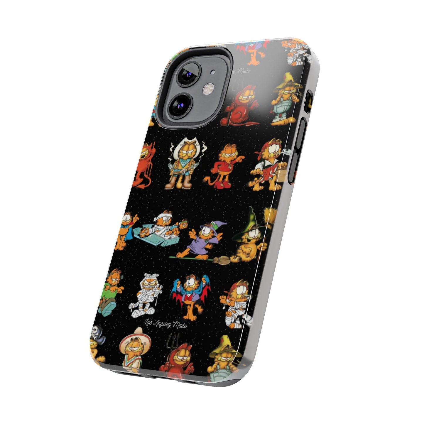 Los Angelez Made x Garfield Halloween Sticker Sheet Tough Phone Case