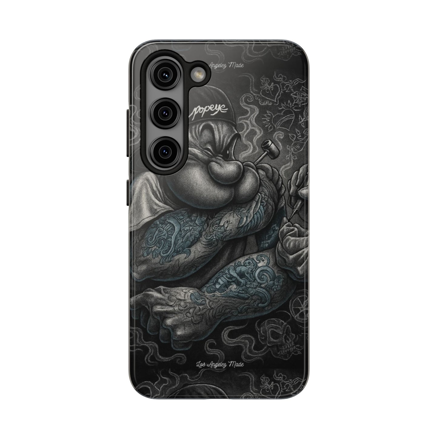 Los Angelez Made x Popeye Getting Tatted Tough Phone Case