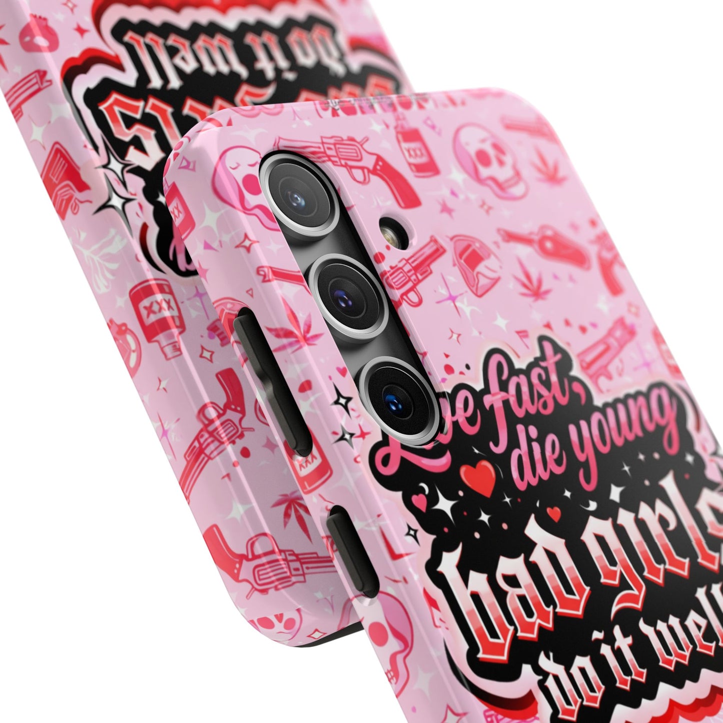 Los Angelez Made x "Live Fast, Die Young'' Tough Phone Case