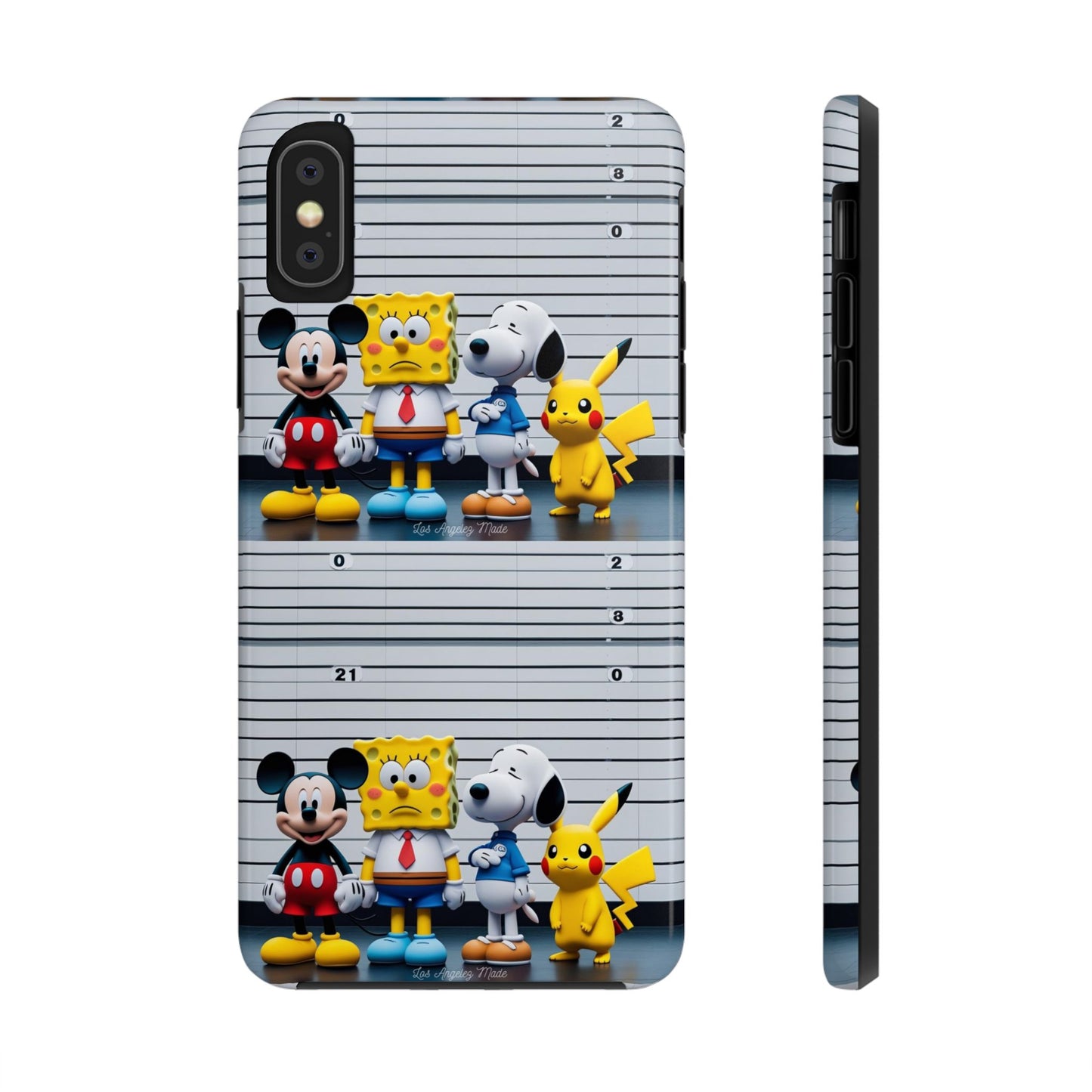 Los Angelez Made x Cartoon Police Line Up Tough Phone Case