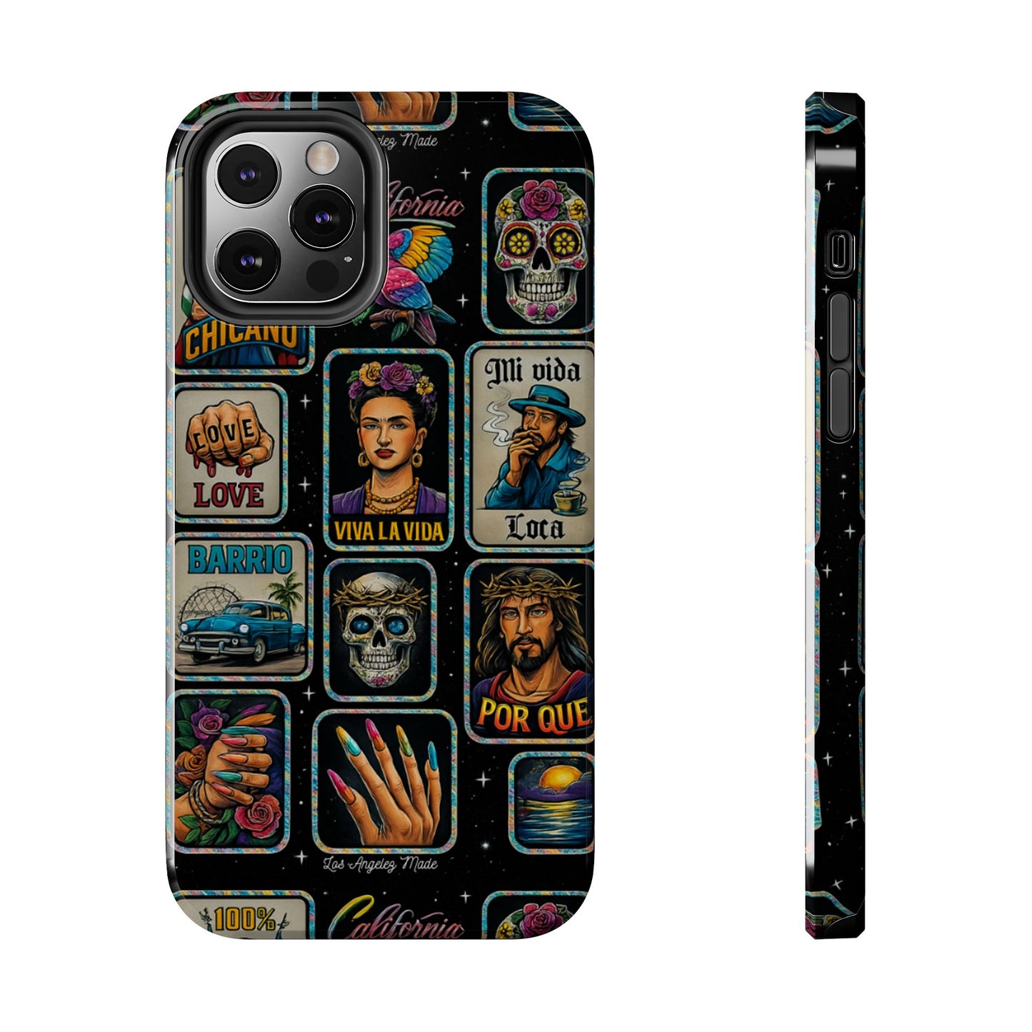 Los Angelez Made x Chicano Vintage Stickers Tough Phone Case