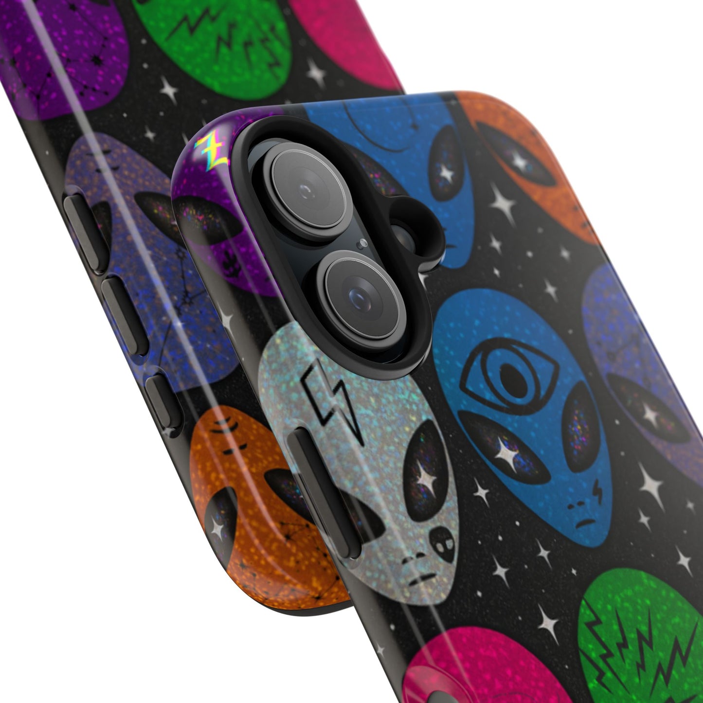 Los Angelez Made x Y2K Alien Sticker Sheet Tough Phone Case