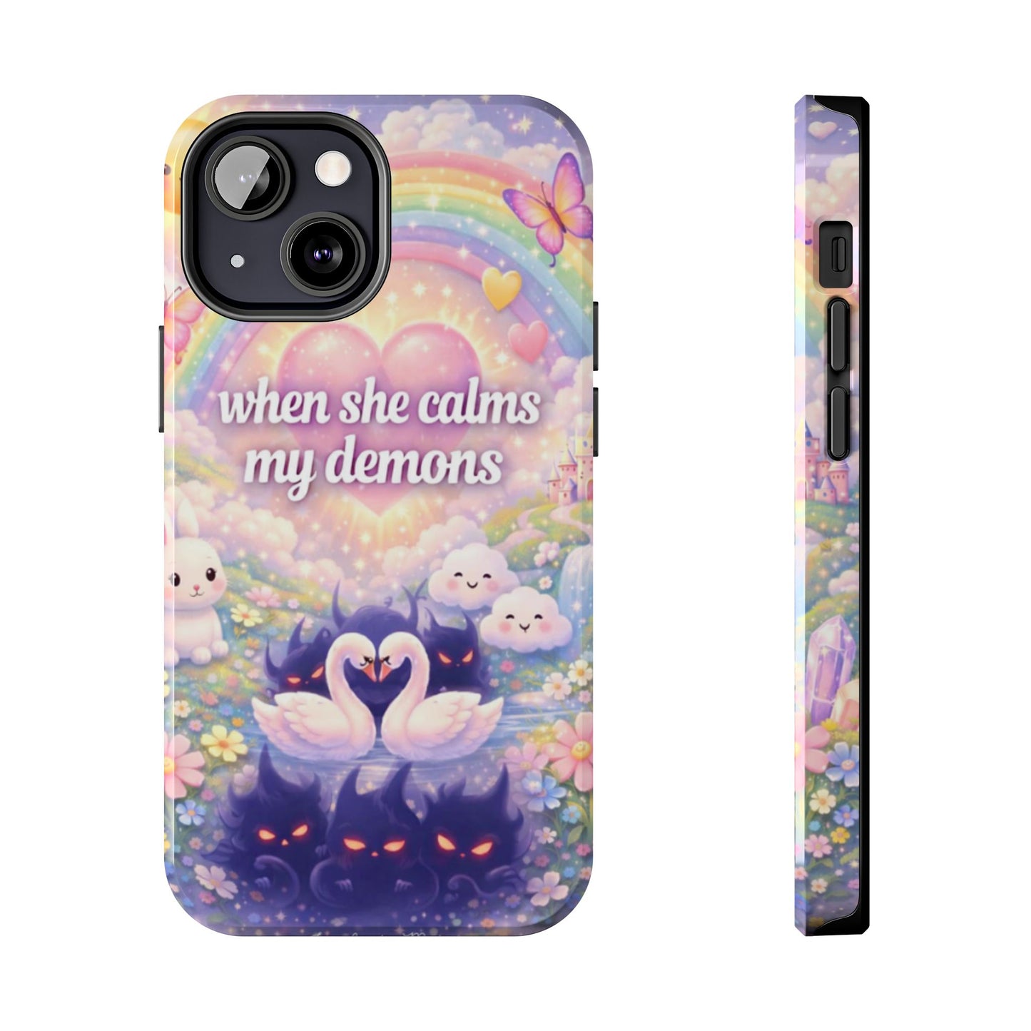 Los Angelez Made x ''When She Calms My Demons'' Tough Phone Case