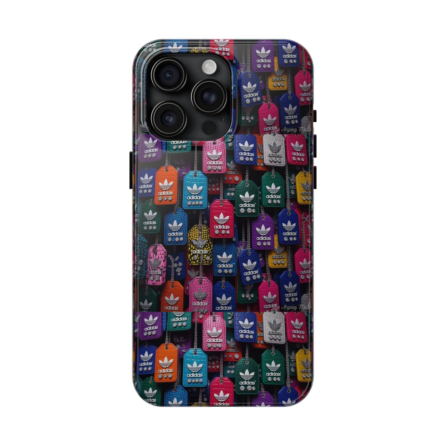 Los Angelez Made x Adidas Leather Tags Tough Phone Case