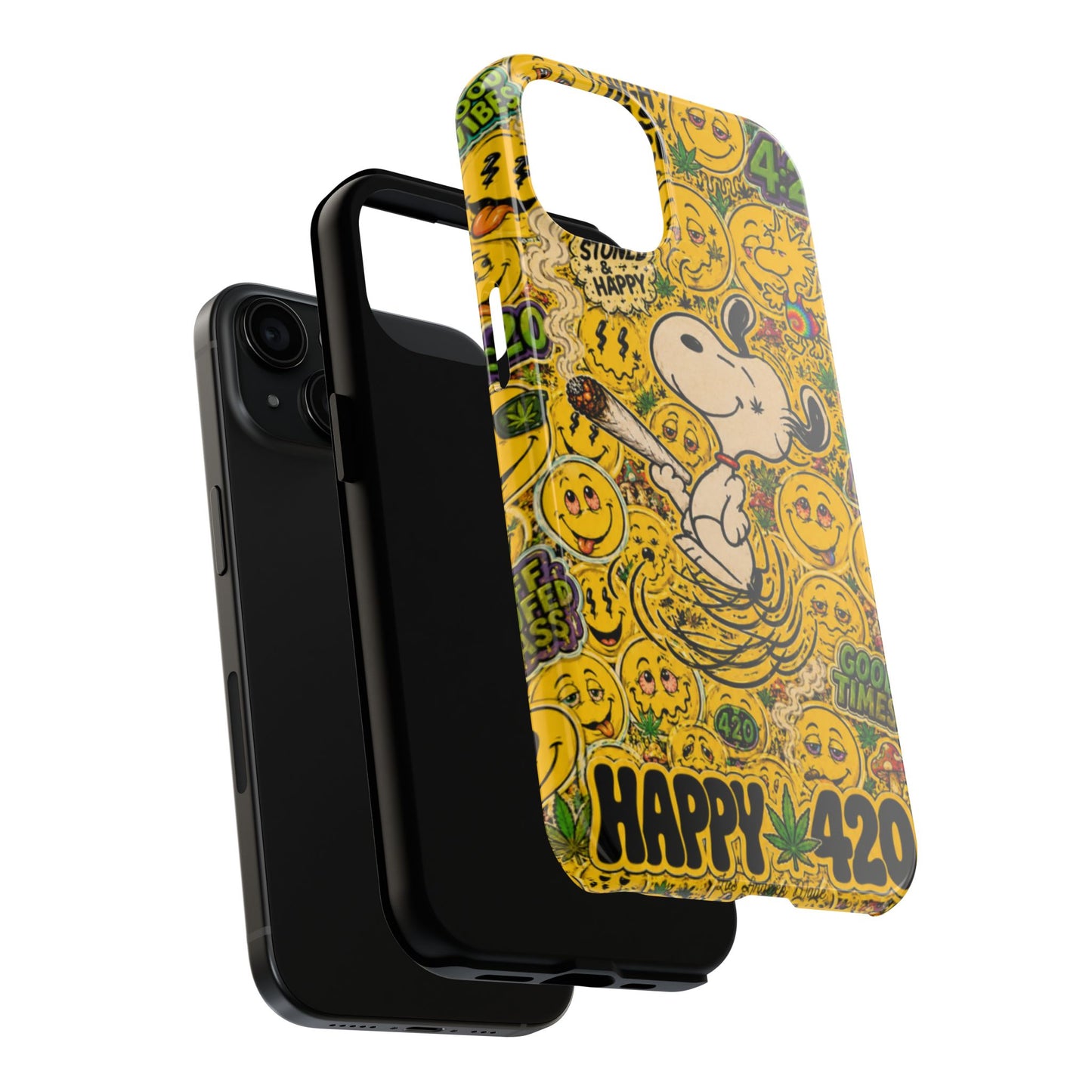 Los Angelez Made x 420 Happy Snoopy Tough Phone Case