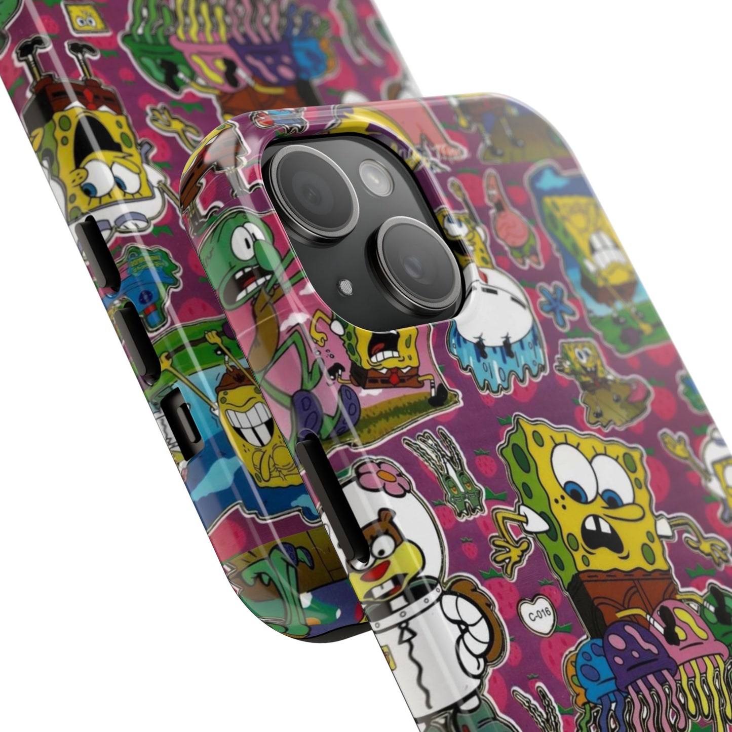 Los Angelez Made x SpongeBob Sticker Sheet Tough Phone Case
