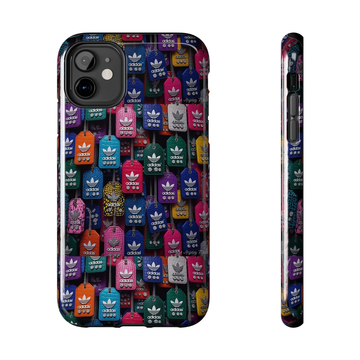 Los Angelez Made x Adidas Leather Tags Tough Phone Case