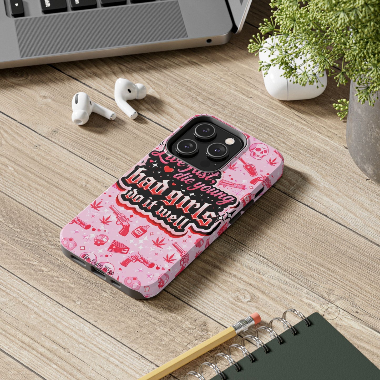 Los Angelez Made x "Live Fast, Die Young'' Tough Phone Case