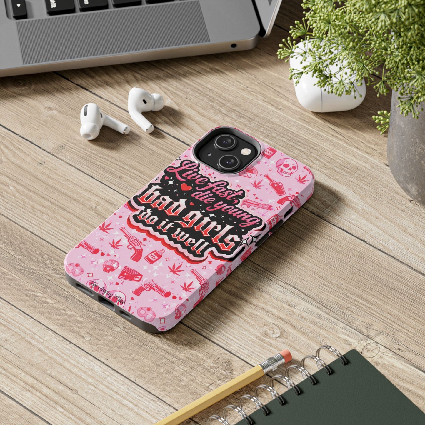 Los Angelez Made x "Live Fast, Die Young'' Tough Phone Case