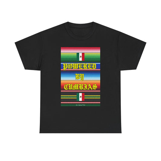 Los Angelez Made x ''Powered by Cumbias'' Unisex Heavy Cotton T-Shirt