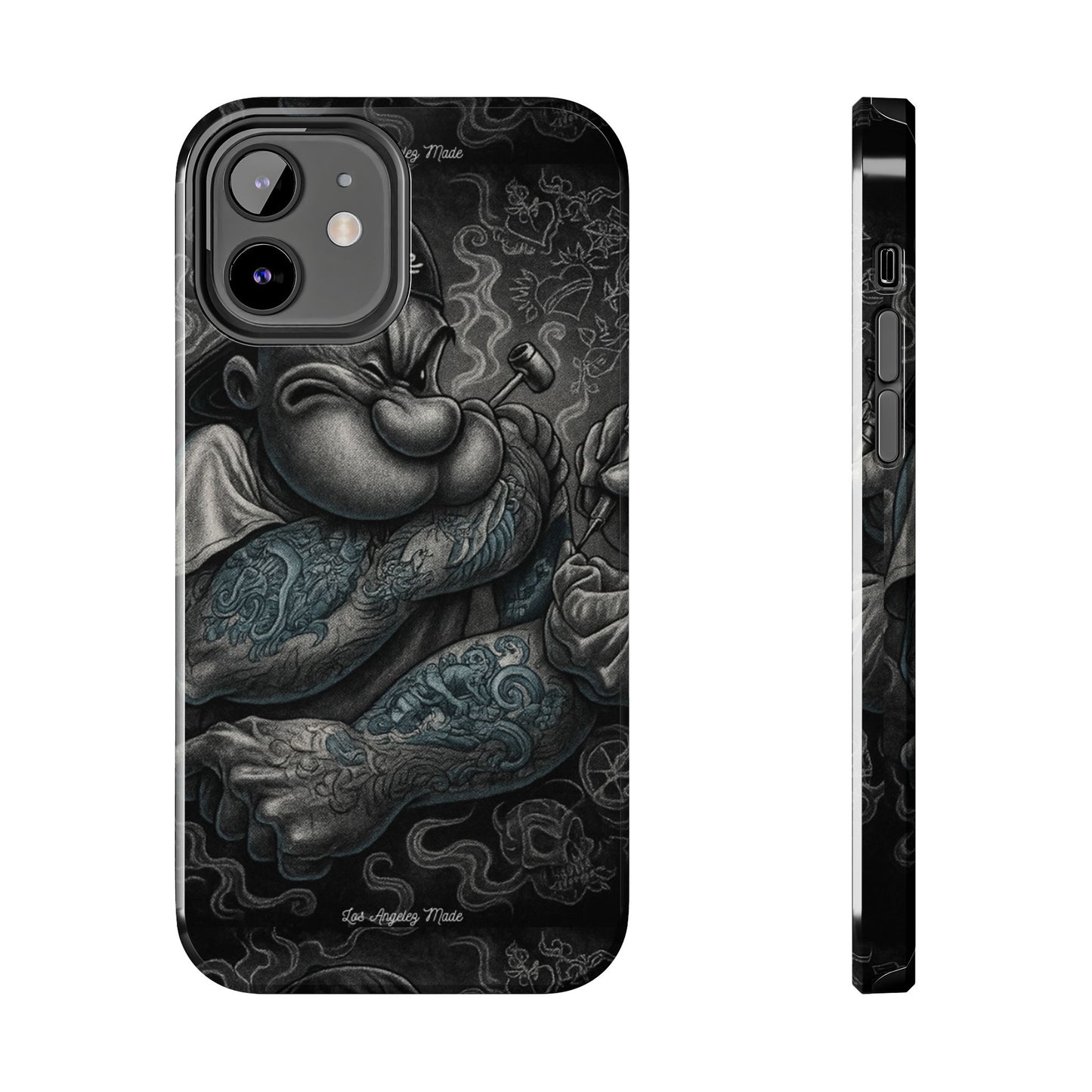 Los Angelez Made x Popeye Getting Tatted Tough Phone Case