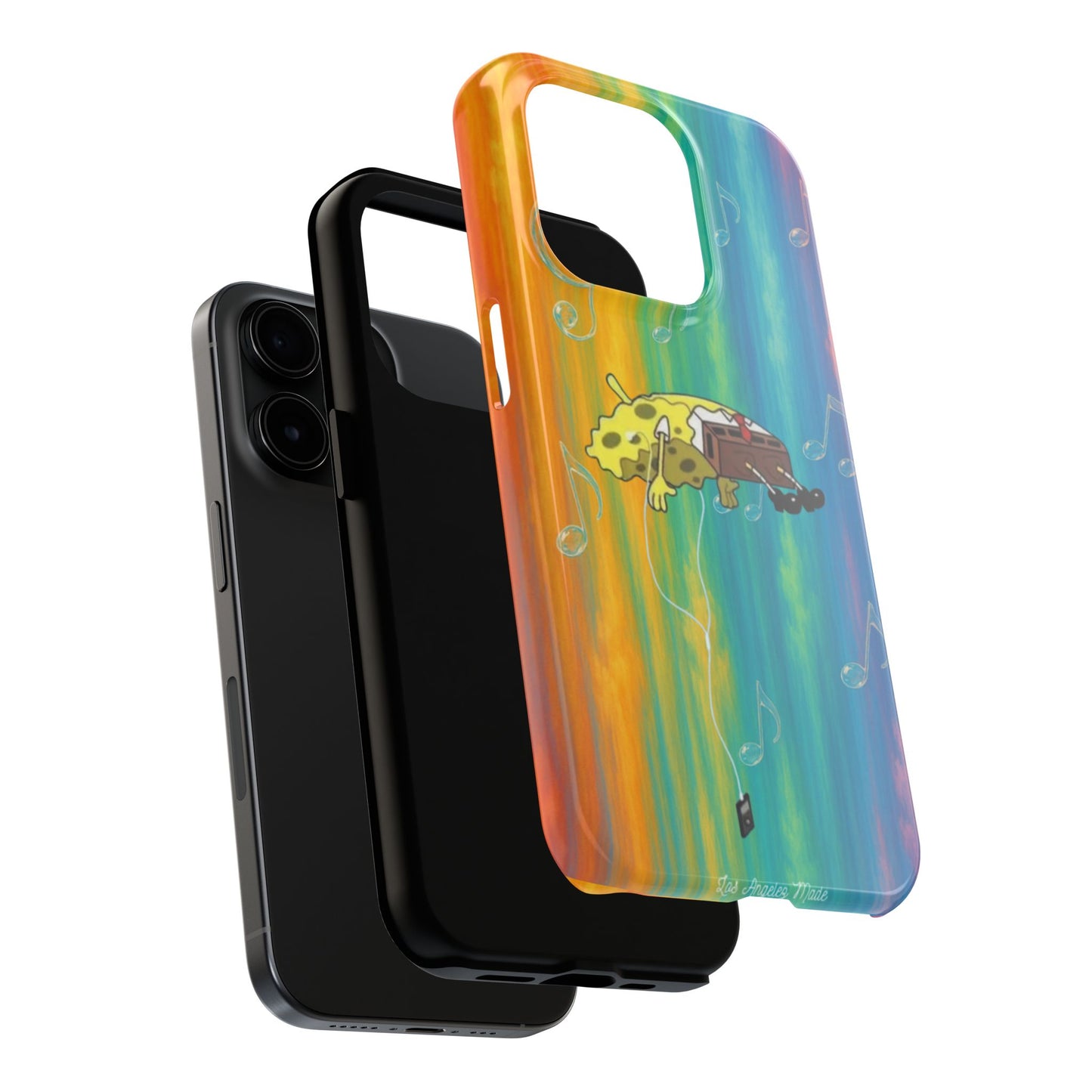 Los Angelez Made x Spongebob Music Is Life Tough Phone Case
