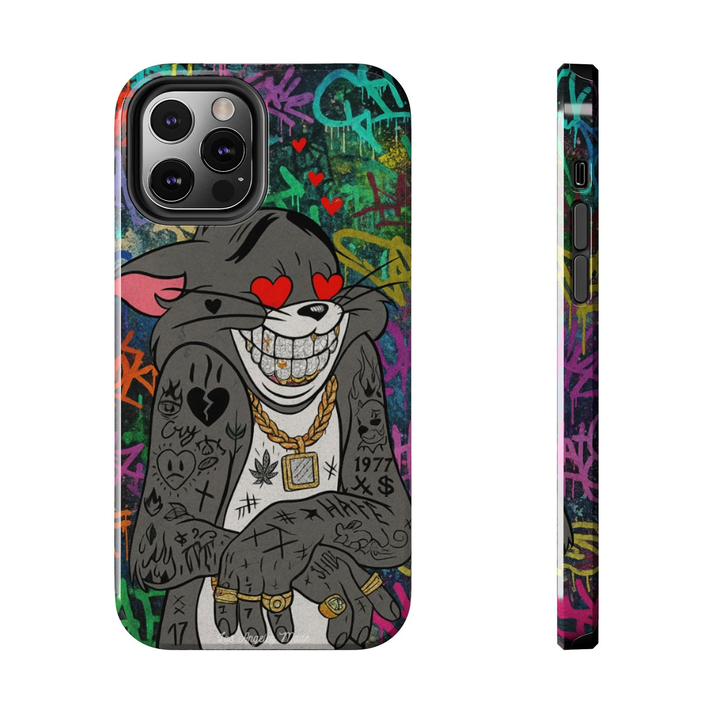 Los Angelez Made x Tom In Love Tough Phone Case