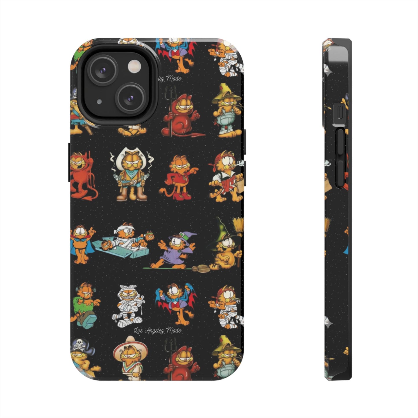 Los Angelez Made x Garfield Halloween Sticker Sheet Tough Phone Case
