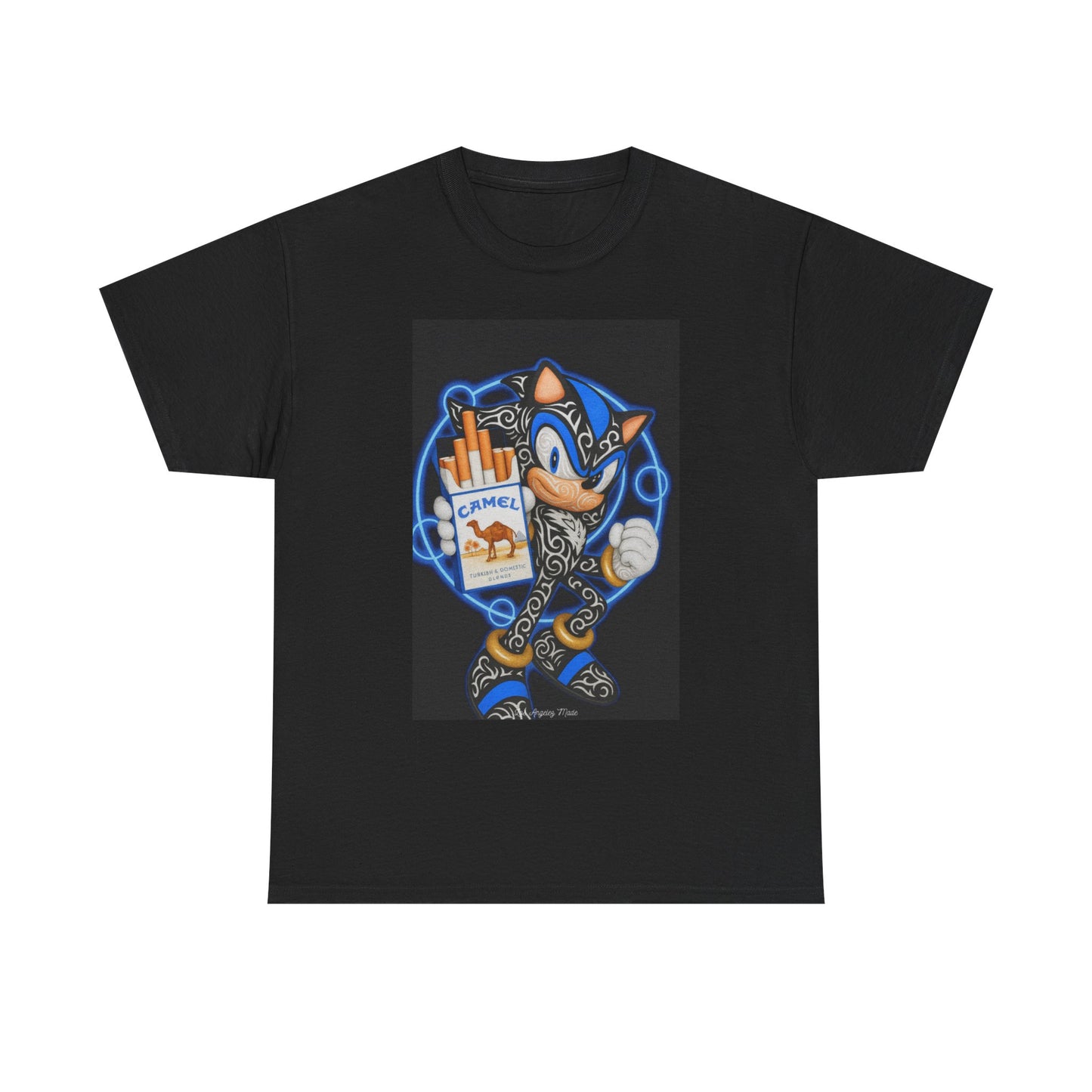 Los Angelez Made x Sonic With Camels Unisex Heavy Cotton T-Shirt