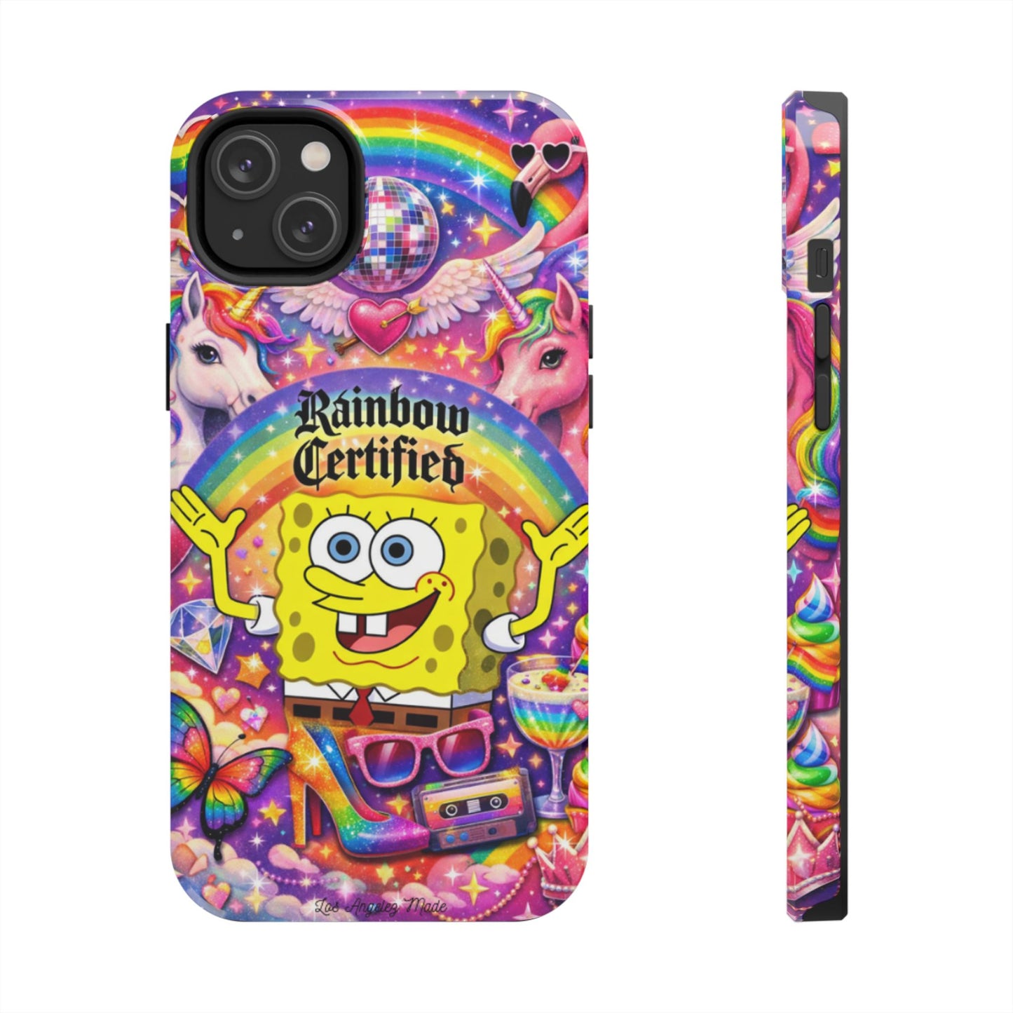 Los Angelez Made x Gay SpongeBob ''Rainbow Certified'' Tough Phone Case