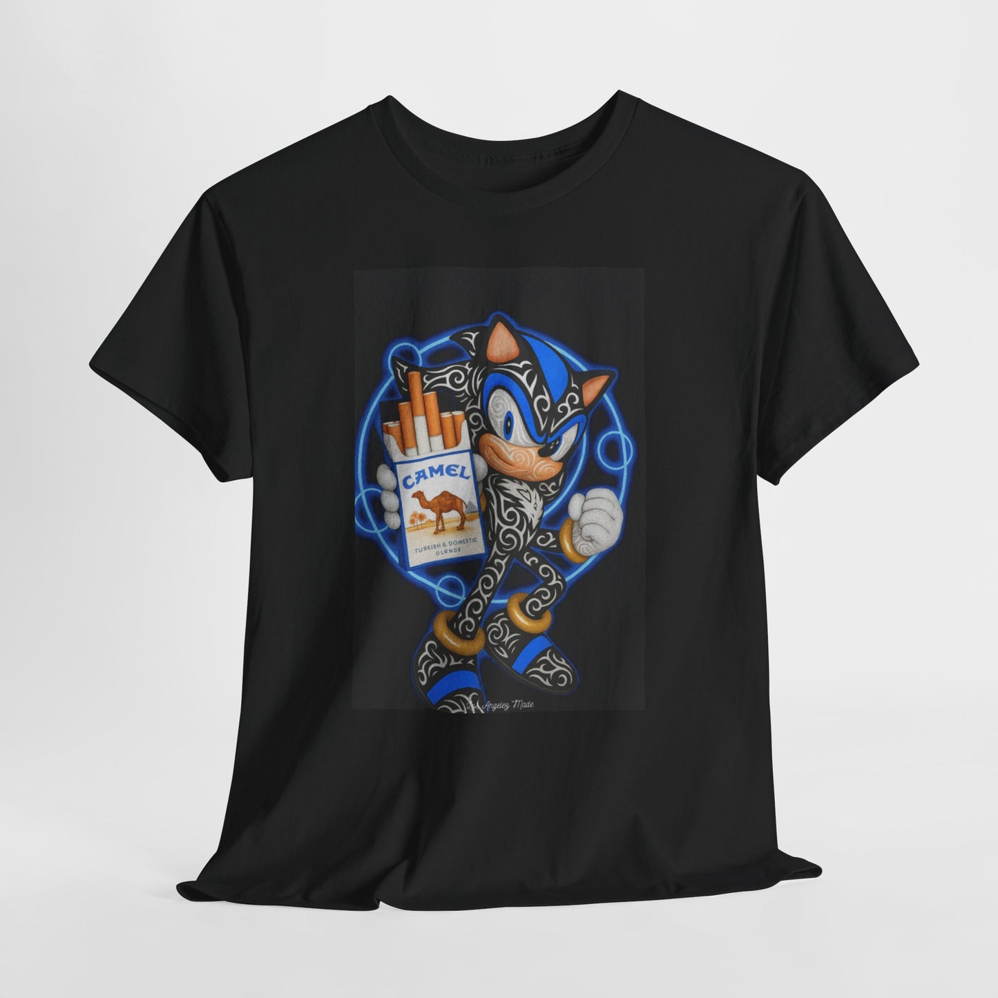 Los Angelez Made x Sonic With Camels Unisex Heavy Cotton T-Shirt