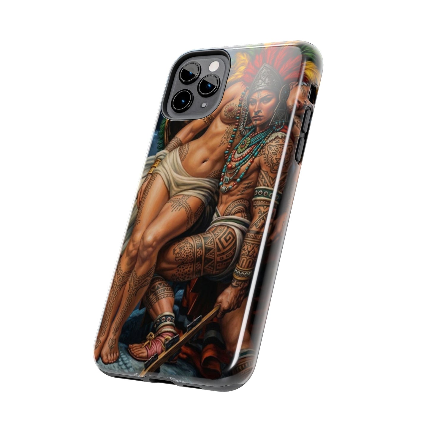 Los Angelez Made x Aztec Lesbian Pride Tough Phone Case