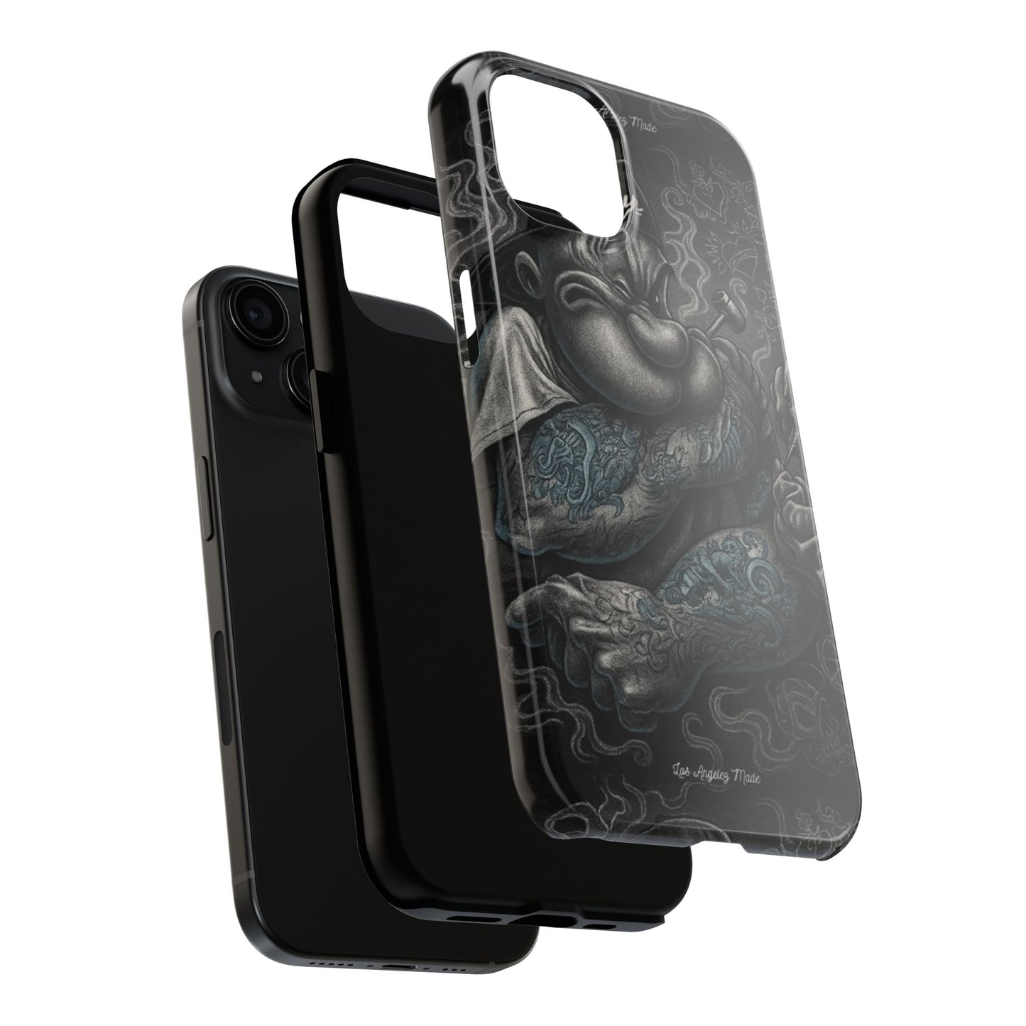 Los Angelez Made x Popeye Getting Tatted Tough Phone Case