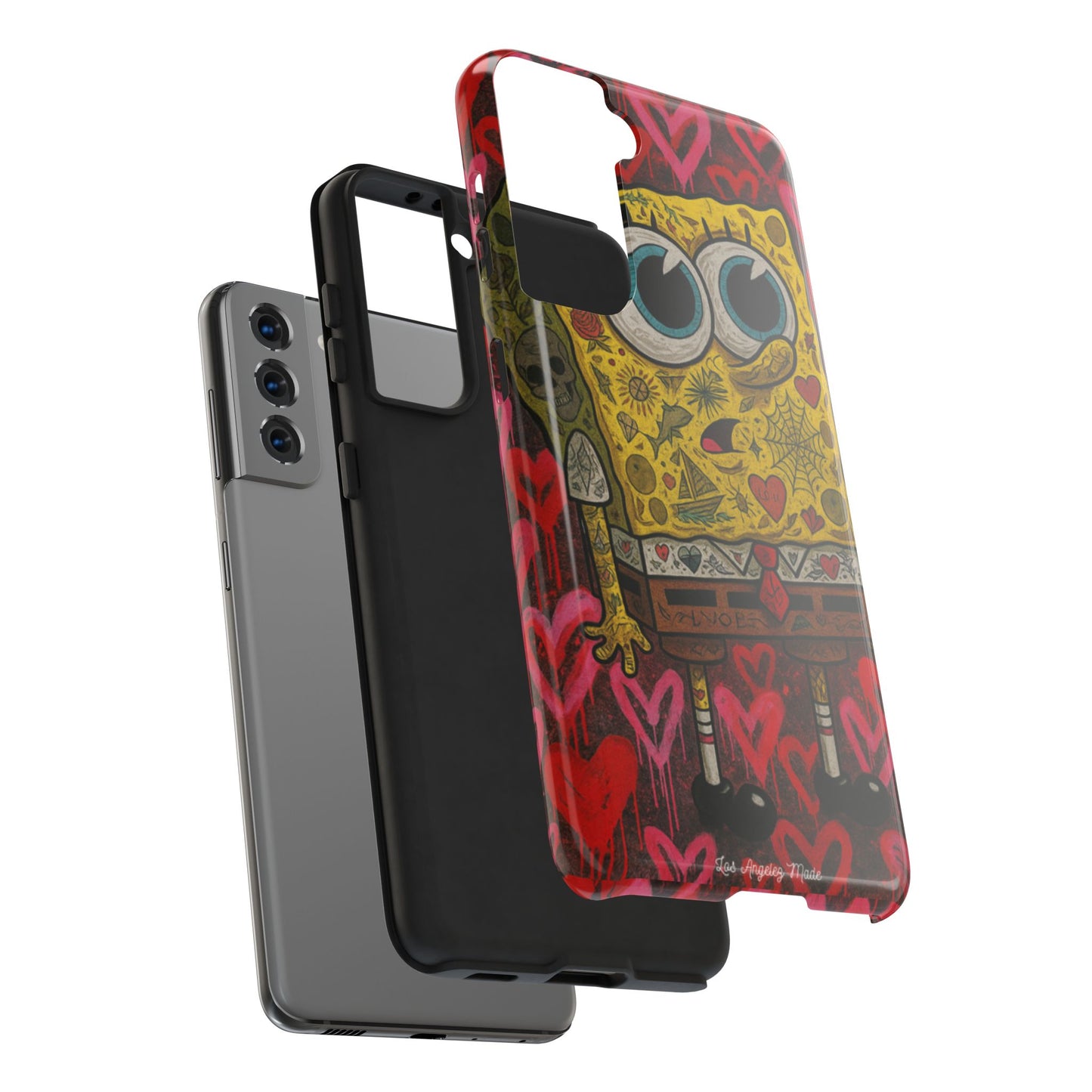 Los Angelez Made x Tatted Spongebob Tough Phone Case