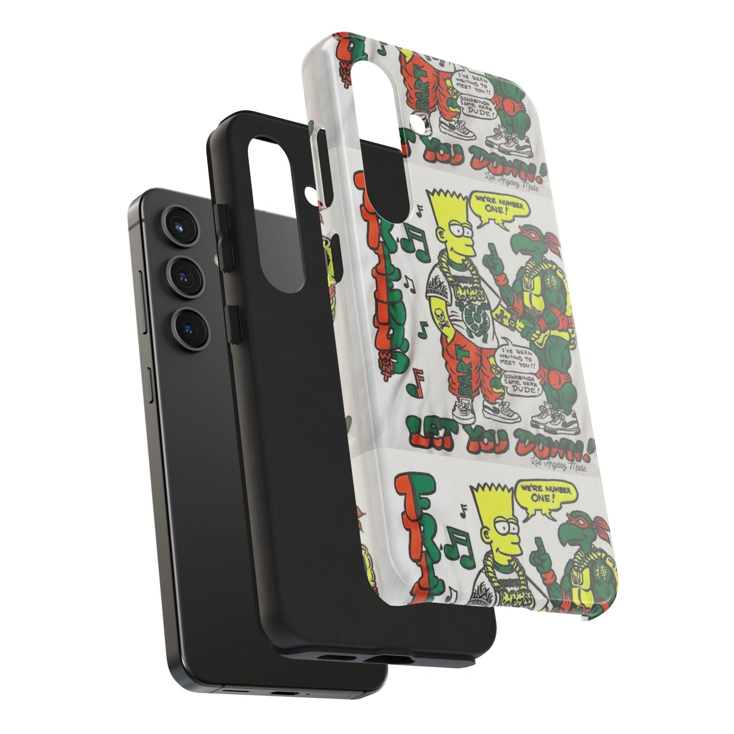 Los Angelez Made x Bart & TMNT Tough Phone Case