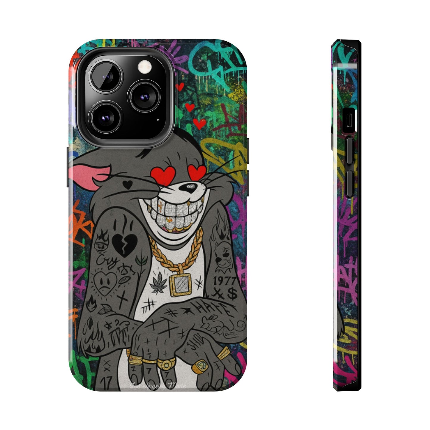 Los Angelez Made x Tom In Love Tough Phone Case