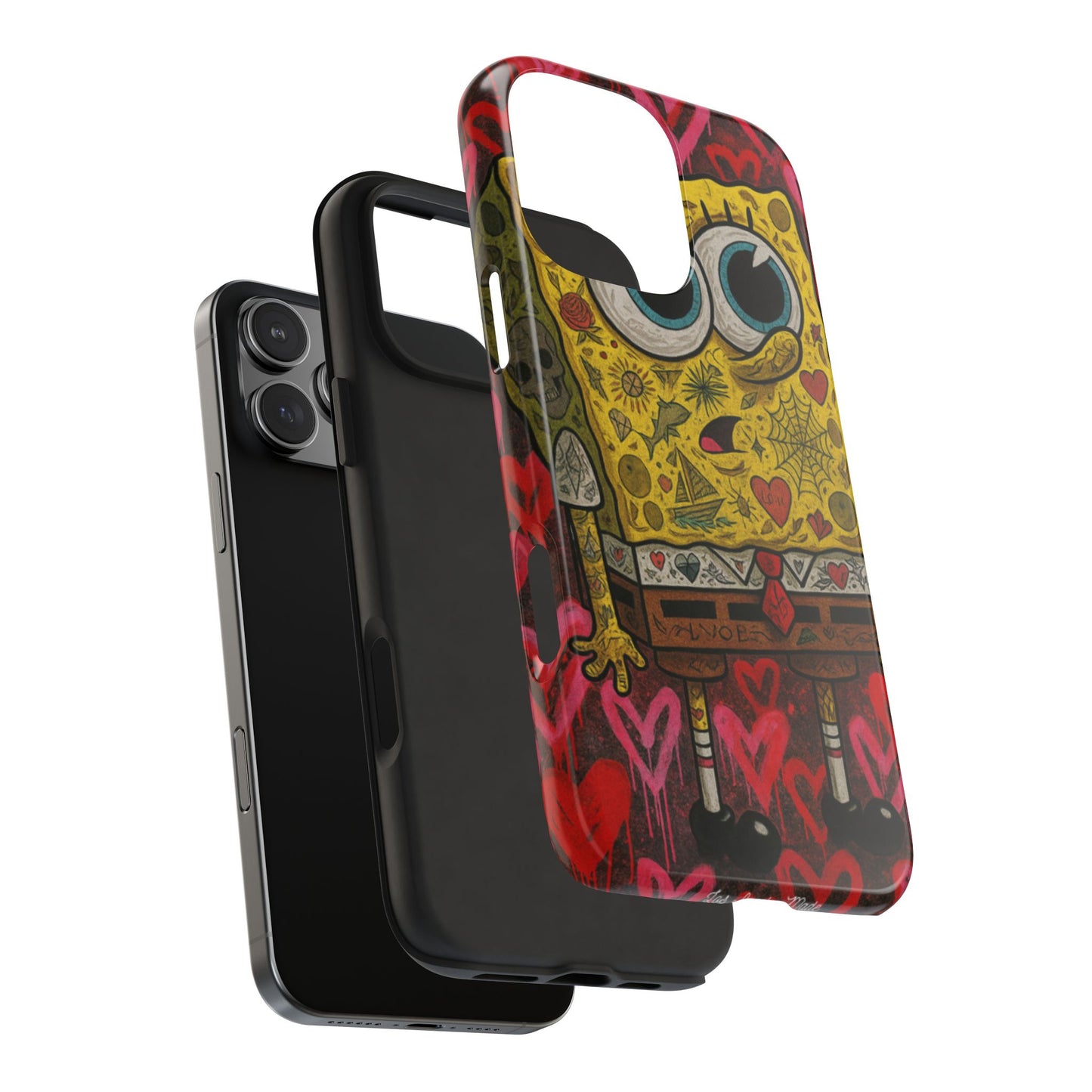 Los Angelez Made x Tatted Spongebob Tough Phone Case