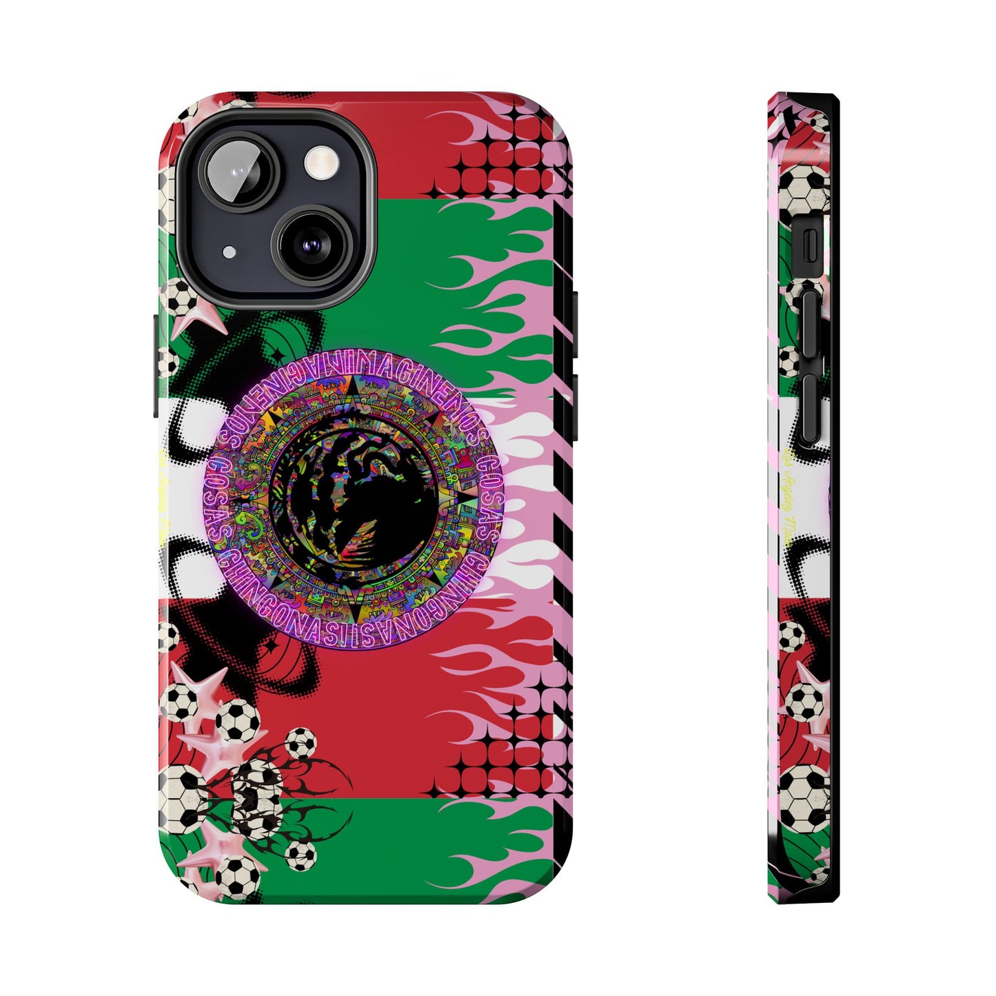 Los Angelez Made x Mexican Flag Tough Phone Case