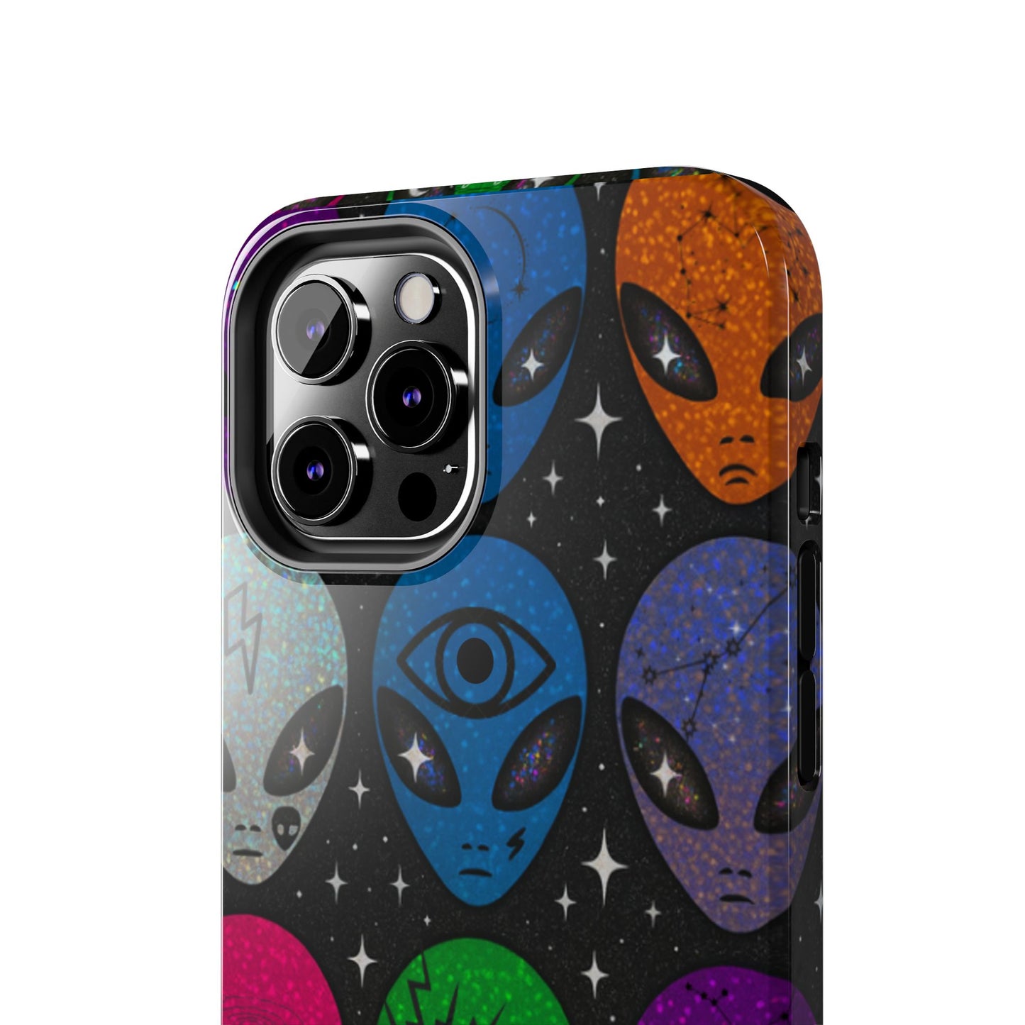 Los Angelez Made x Y2K Alien Sticker Sheet Tough Phone Case