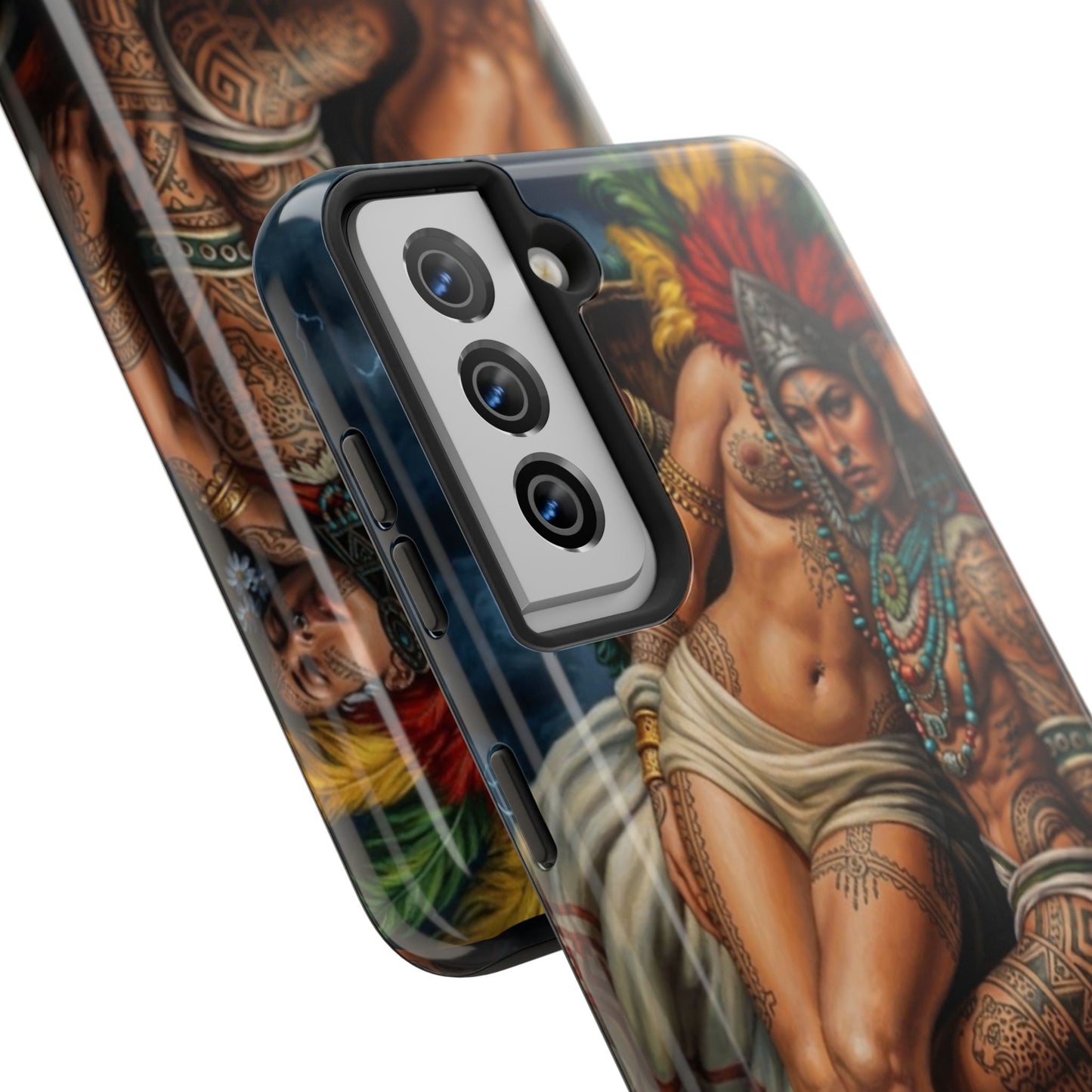 Los Angelez Made x Aztec Lesbian Pride Tough Phone Case