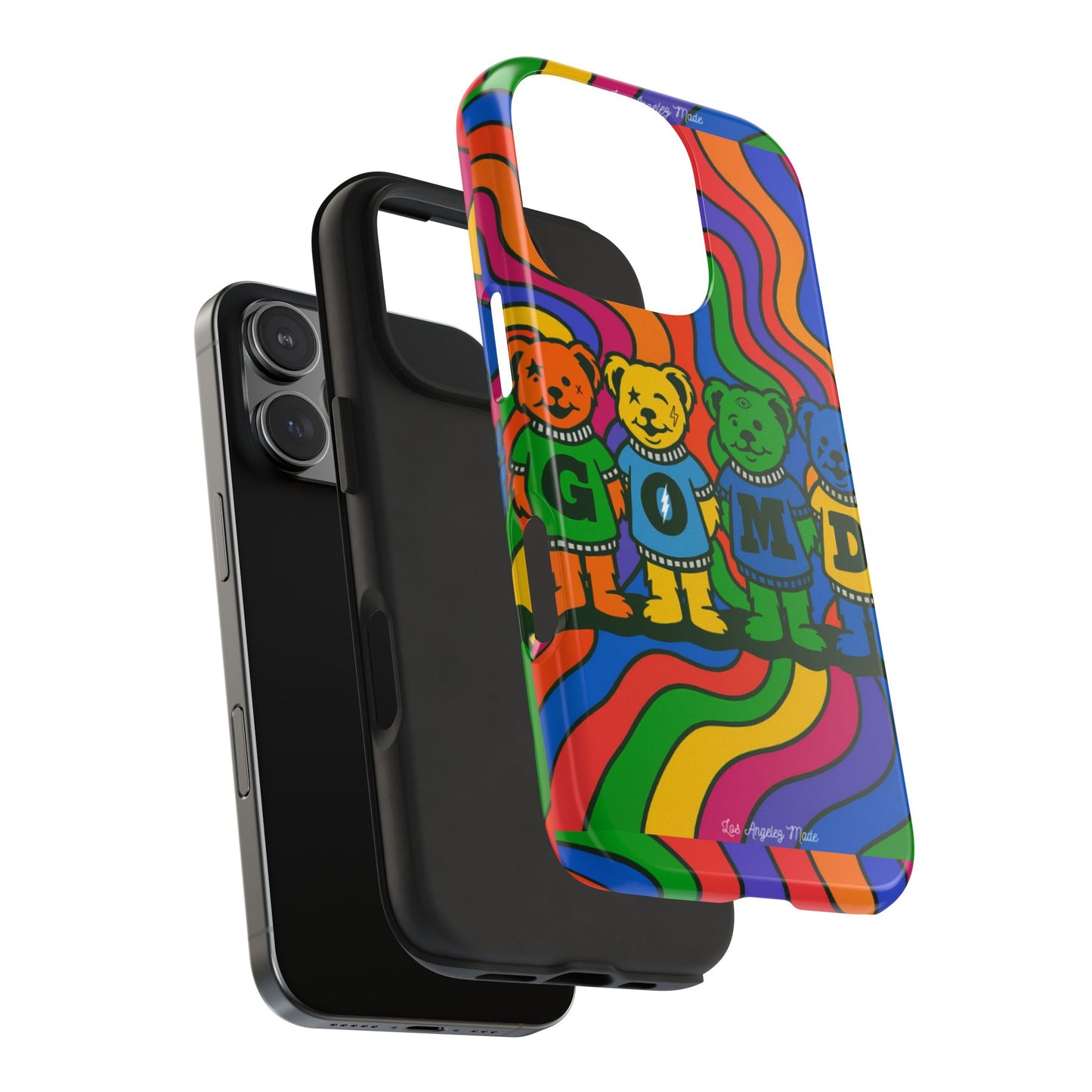 Los Angelez Made x G.O.M.D. Cheer Bears Tough Phone Case