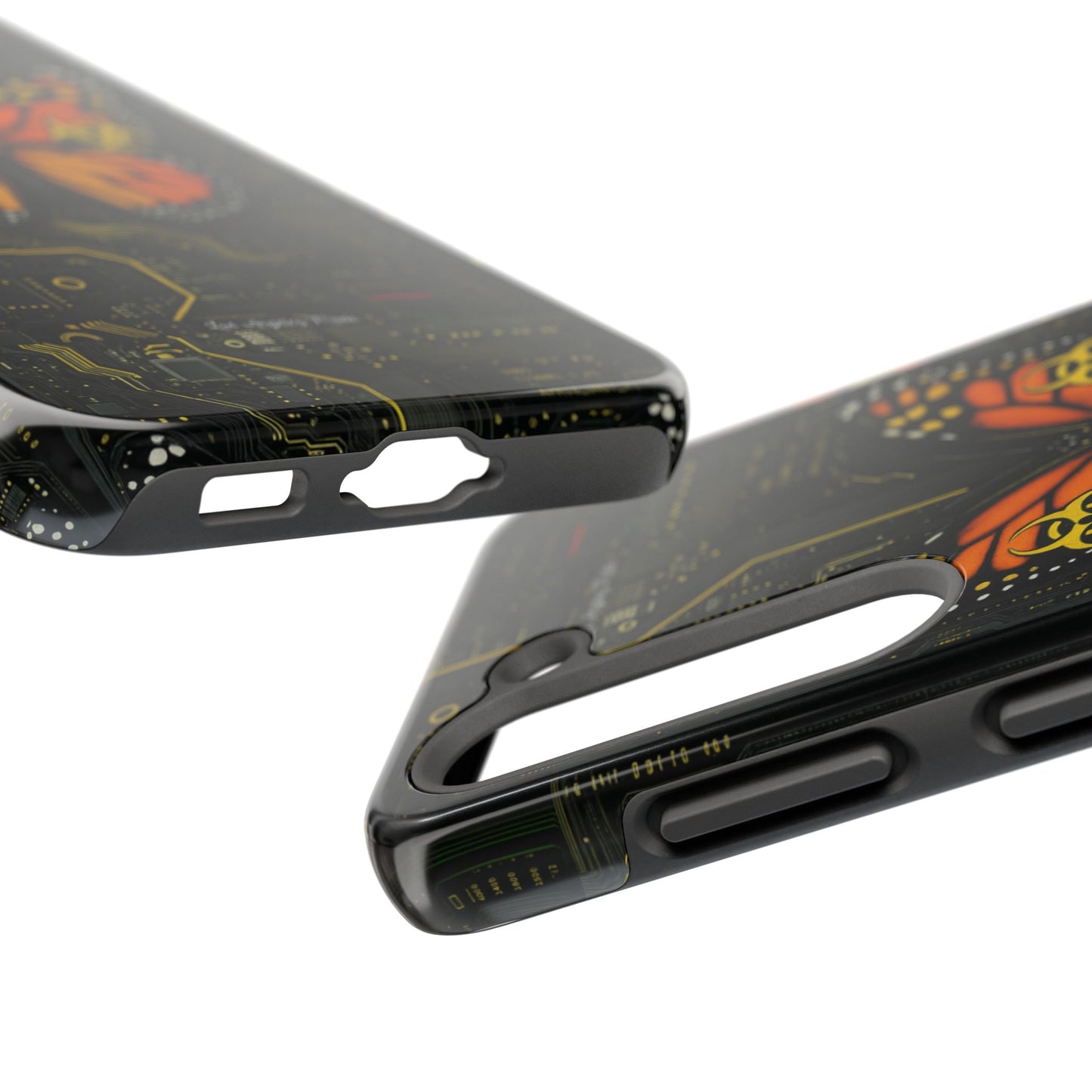 Los Angelez Made x Cyber Butterfly Tough Phone Case