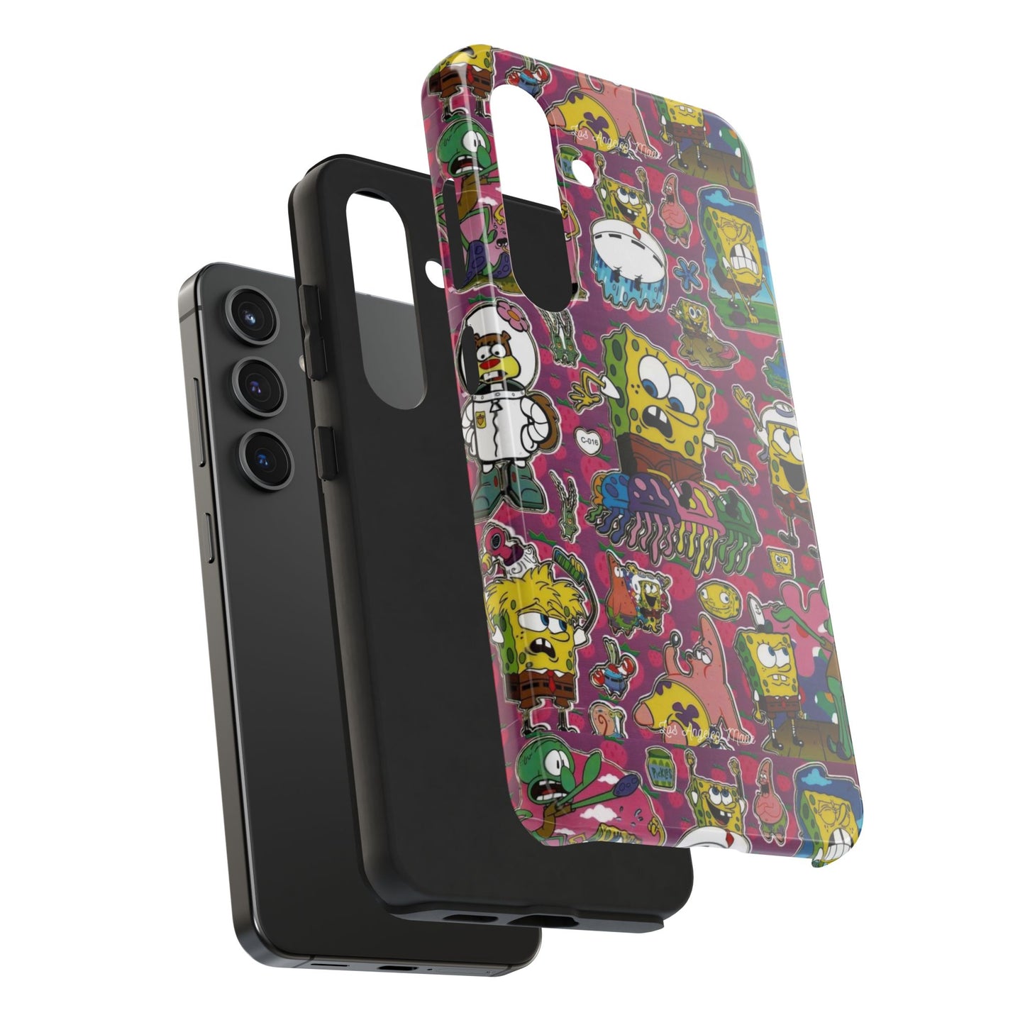 Los Angelez Made x SpongeBob Sticker Sheet Tough Phone Case