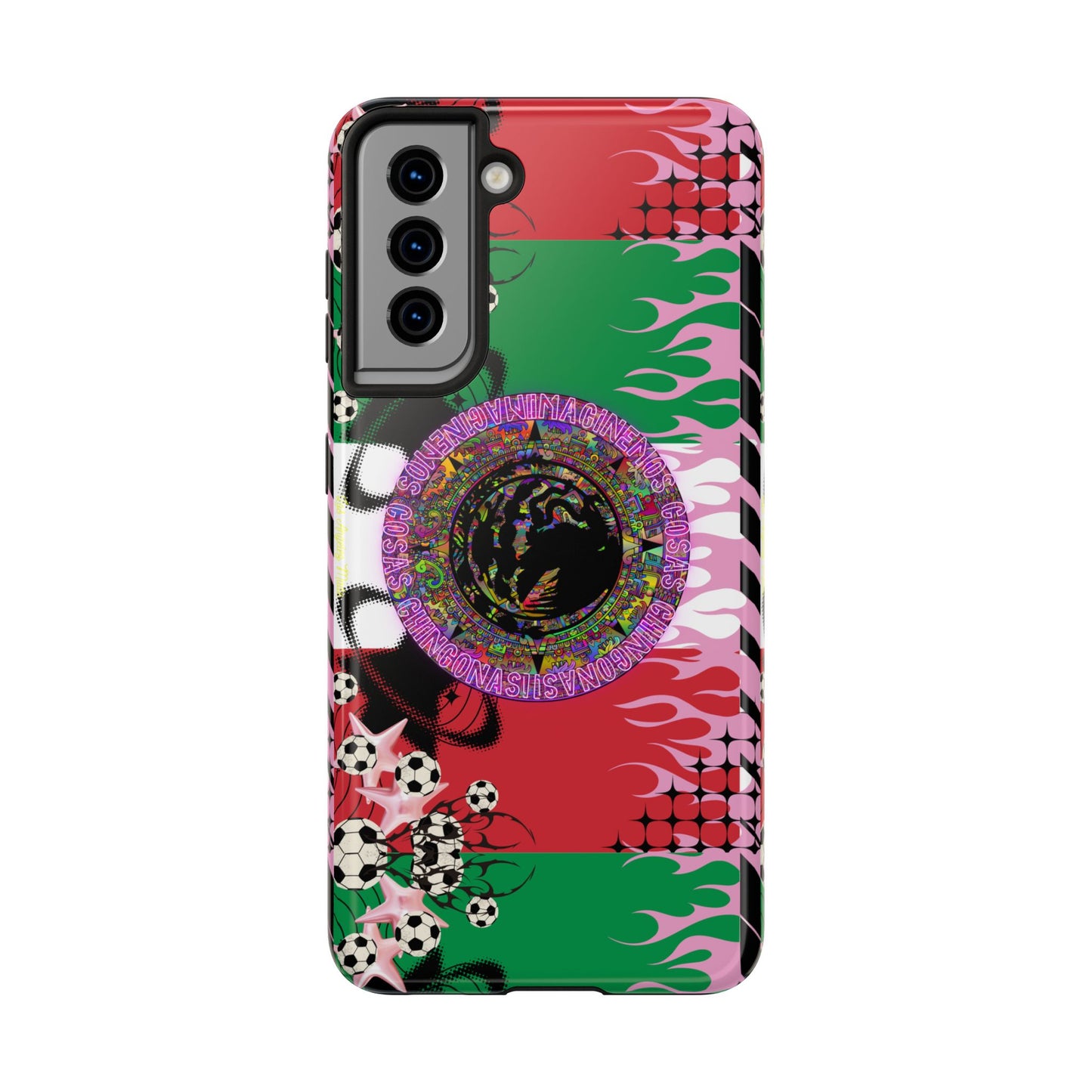 Los Angelez Made x Mexican Flag Tough Phone Case
