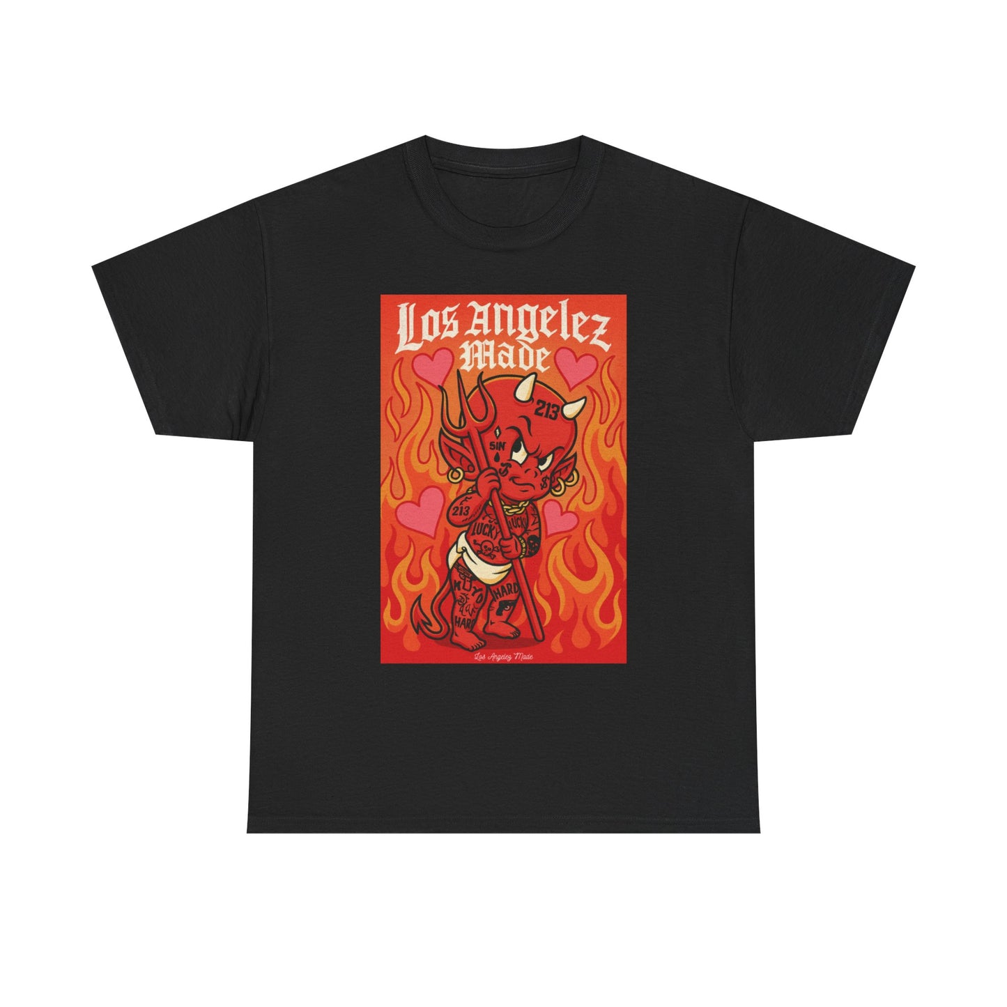 Los Angelez Made x Baby Devil Unisex Heavy Cotton T-Shirt