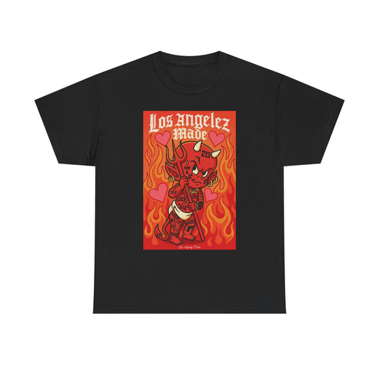 Los Angelez Made x Baby Devil Unisex Heavy Cotton T-Shirt
