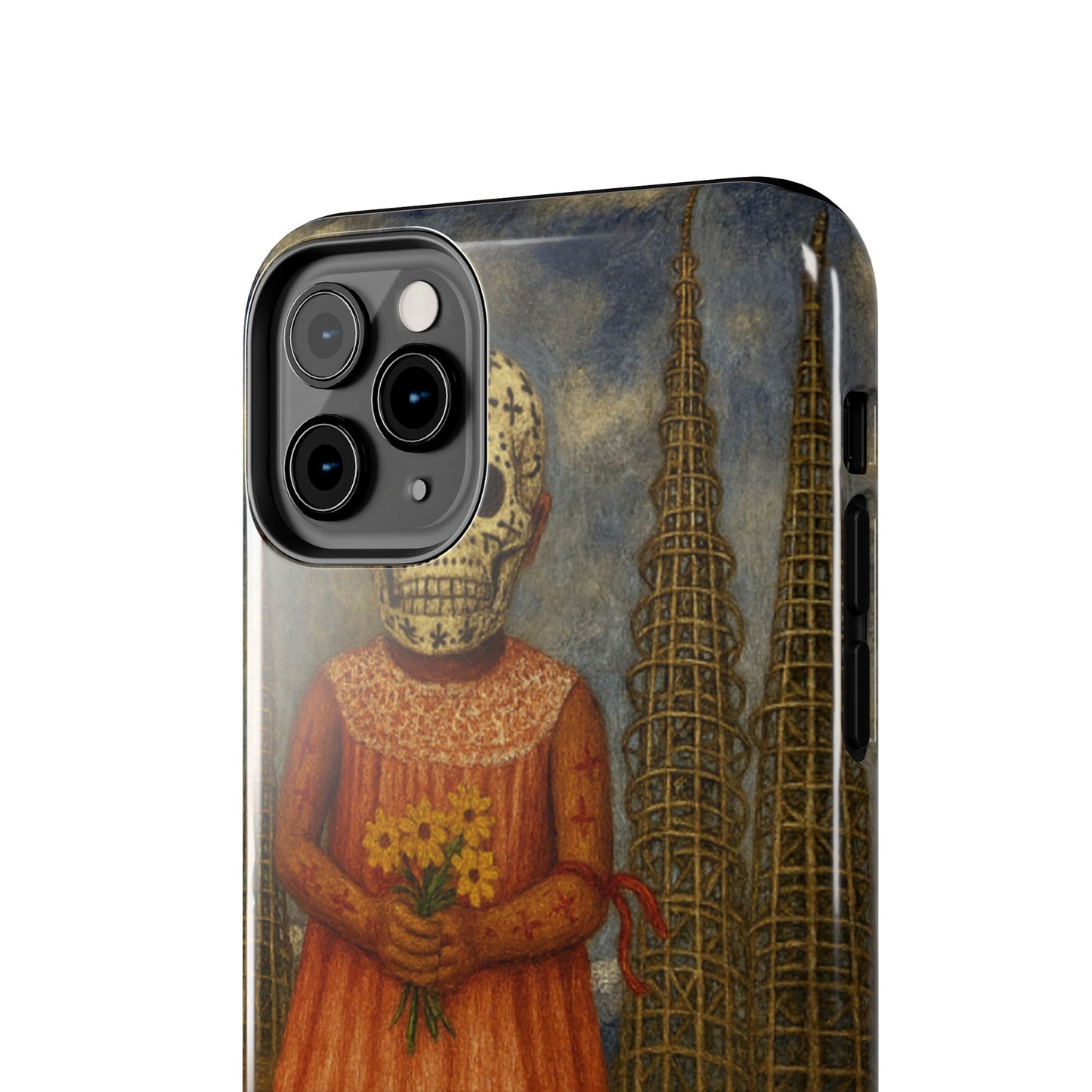 Los Angelez Made x Girl With Death Mask Tough Phone Case