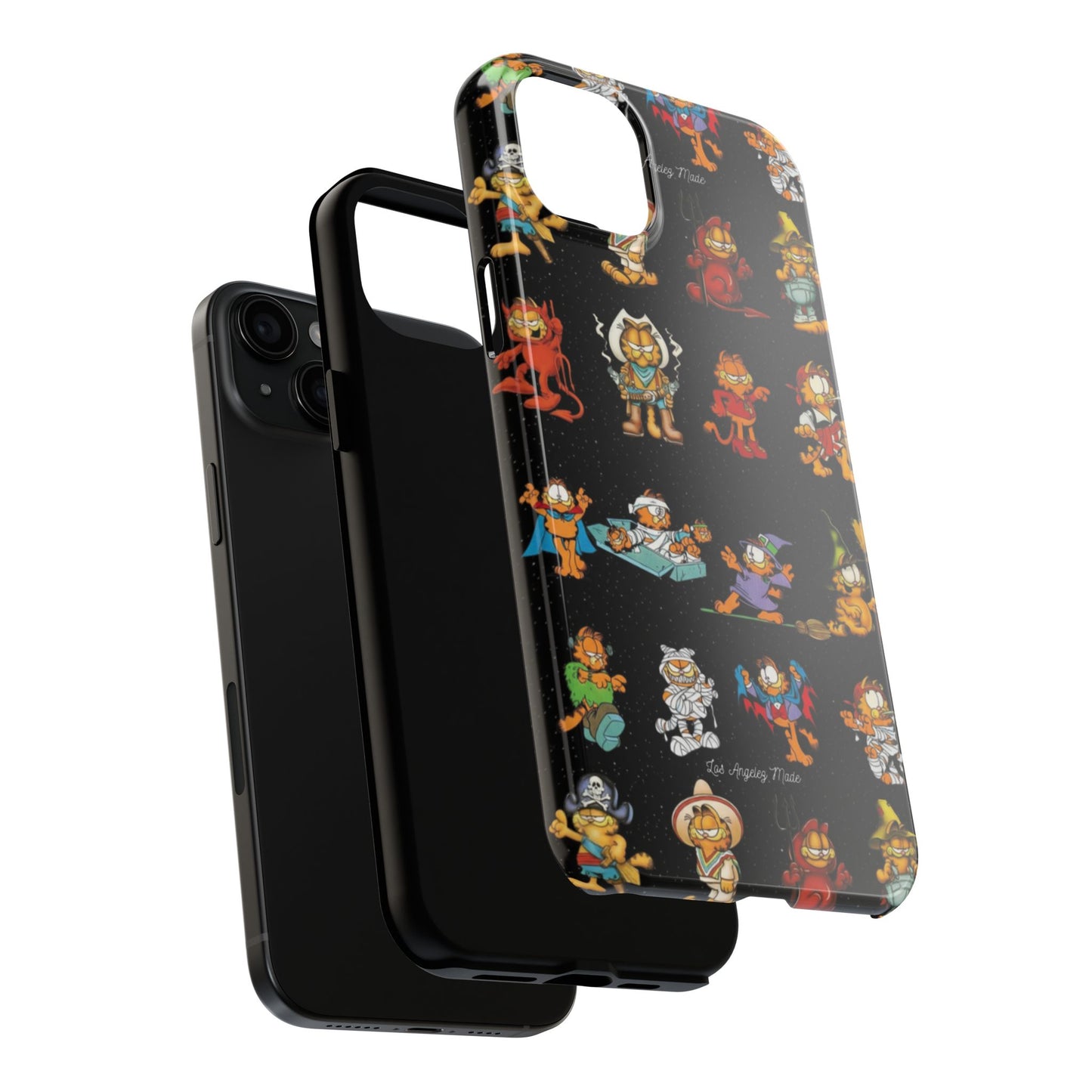 Los Angelez Made x Garfield Halloween Sticker Sheet Tough Phone Case
