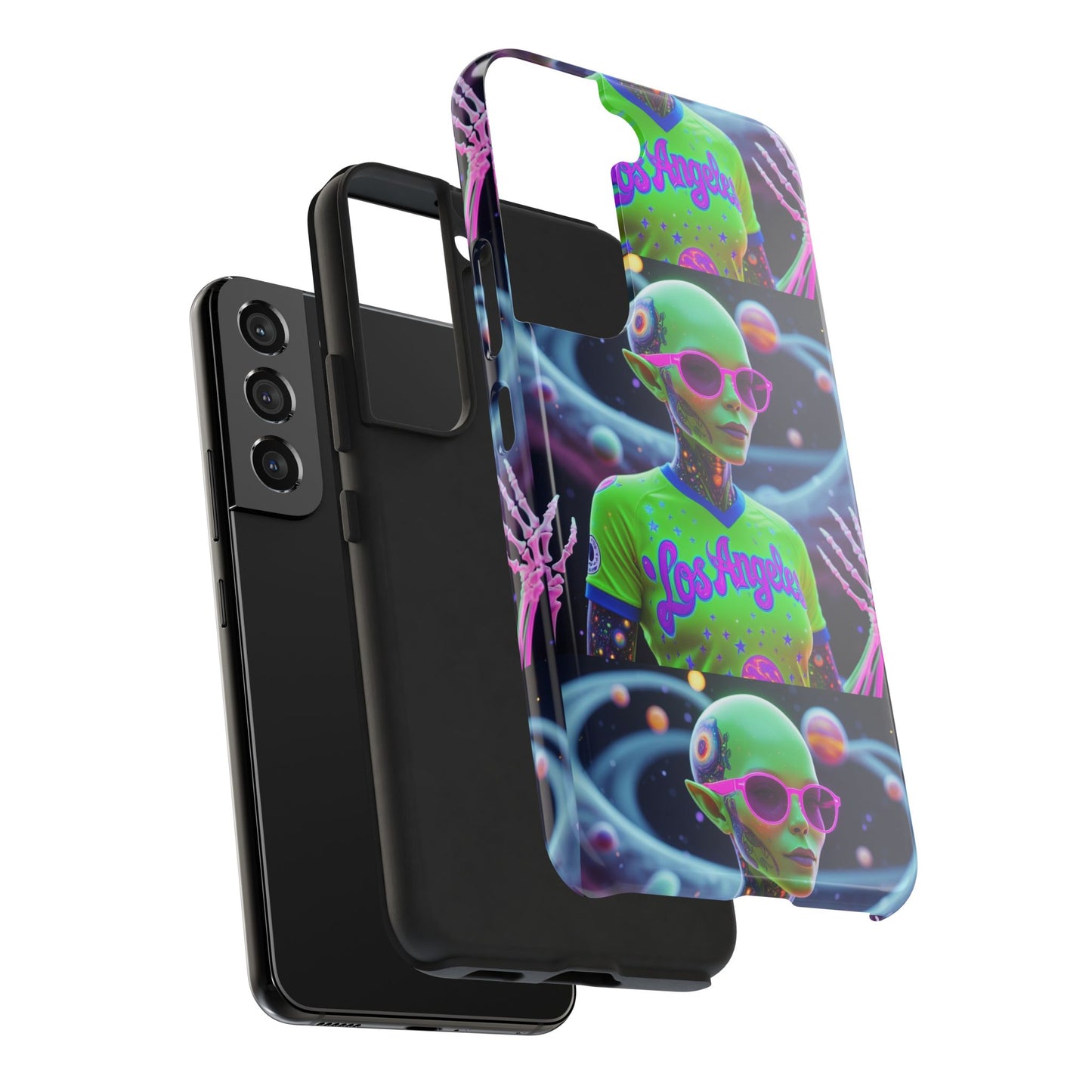 Los Angelez Made x Neon Alien Tough Phone Case